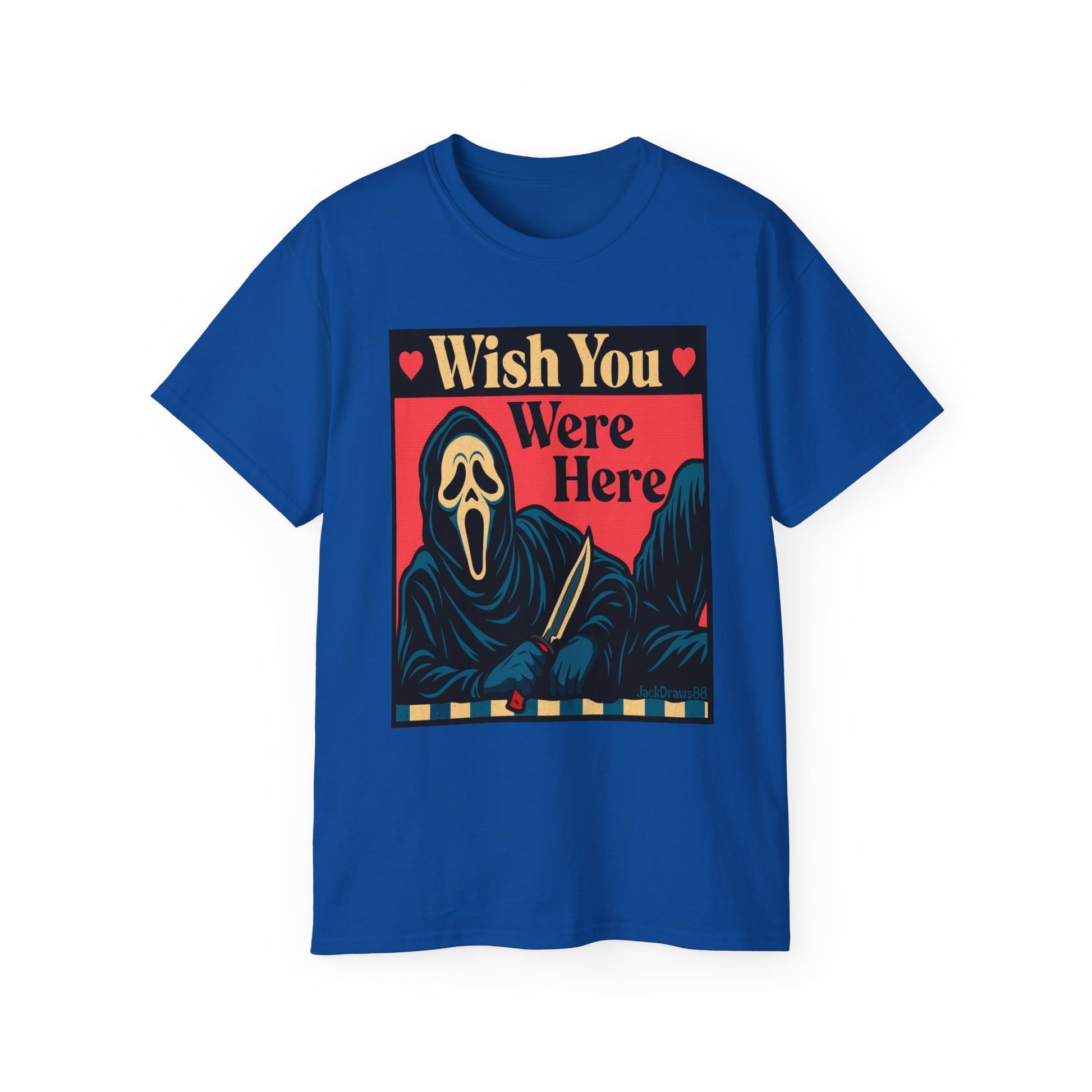Wish You Were Here Horror Tee