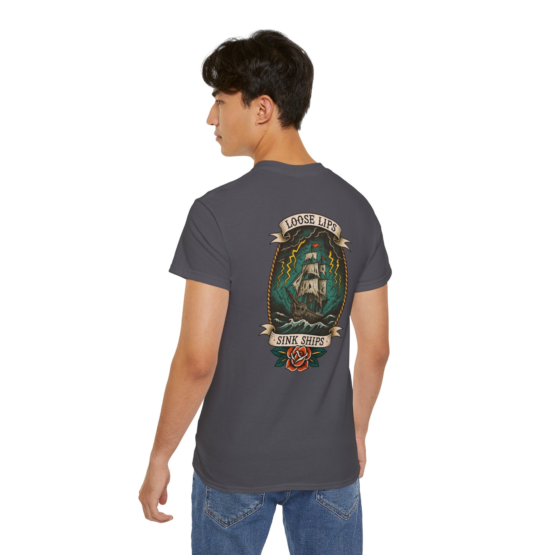 Skull and Ship Tee