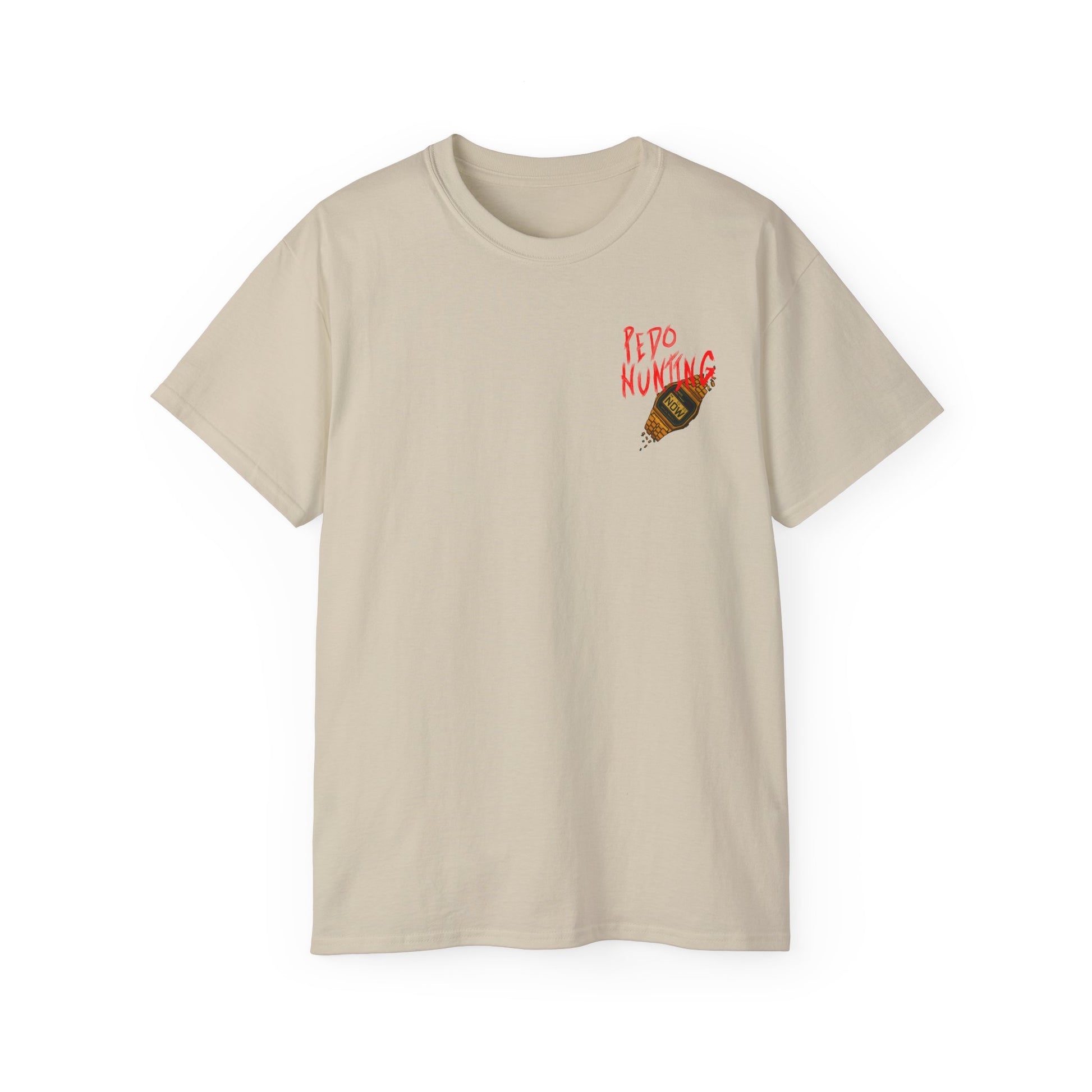 Pedo Hunter – Stomp Out Evil, Unisex Graphic Tee