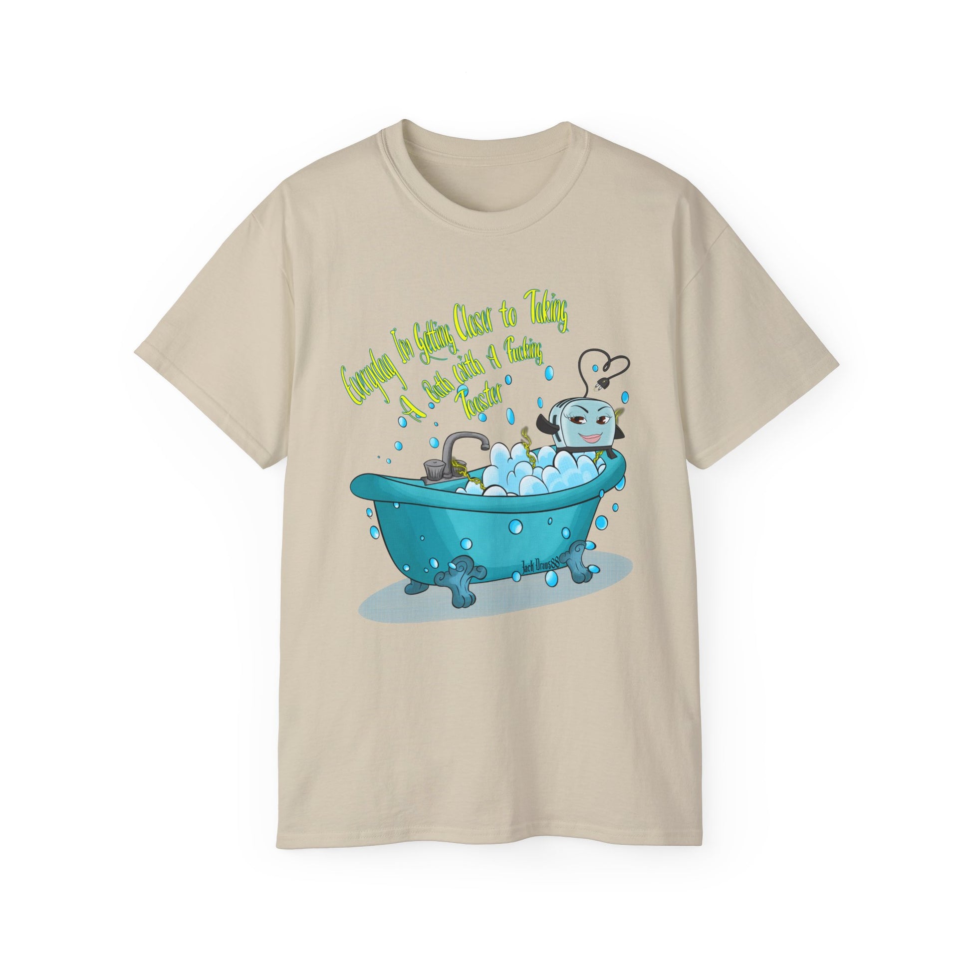 Relaxing Bathtub Tee - Perfect for Cozy Nights, Gift for Bath Lovers, Homewear, Feel Good Apparel, Fun Gift Idea