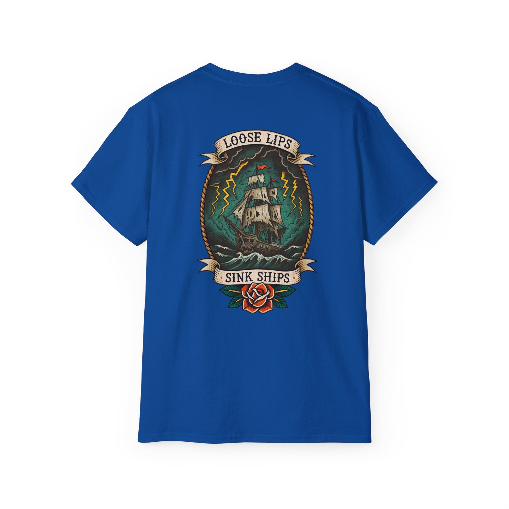 Skull and Ship Tee