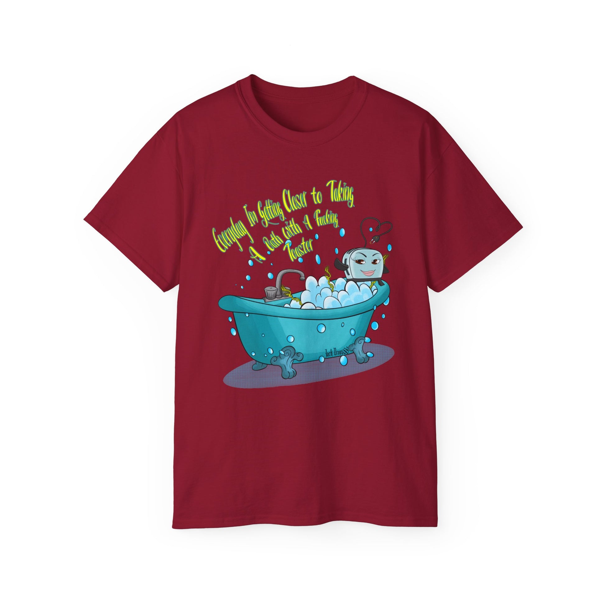 Relaxing Bathtub Tee - Perfect for Cozy Nights, Gift for Bath Lovers, Homewear, Feel Good Apparel, Fun Gift Idea