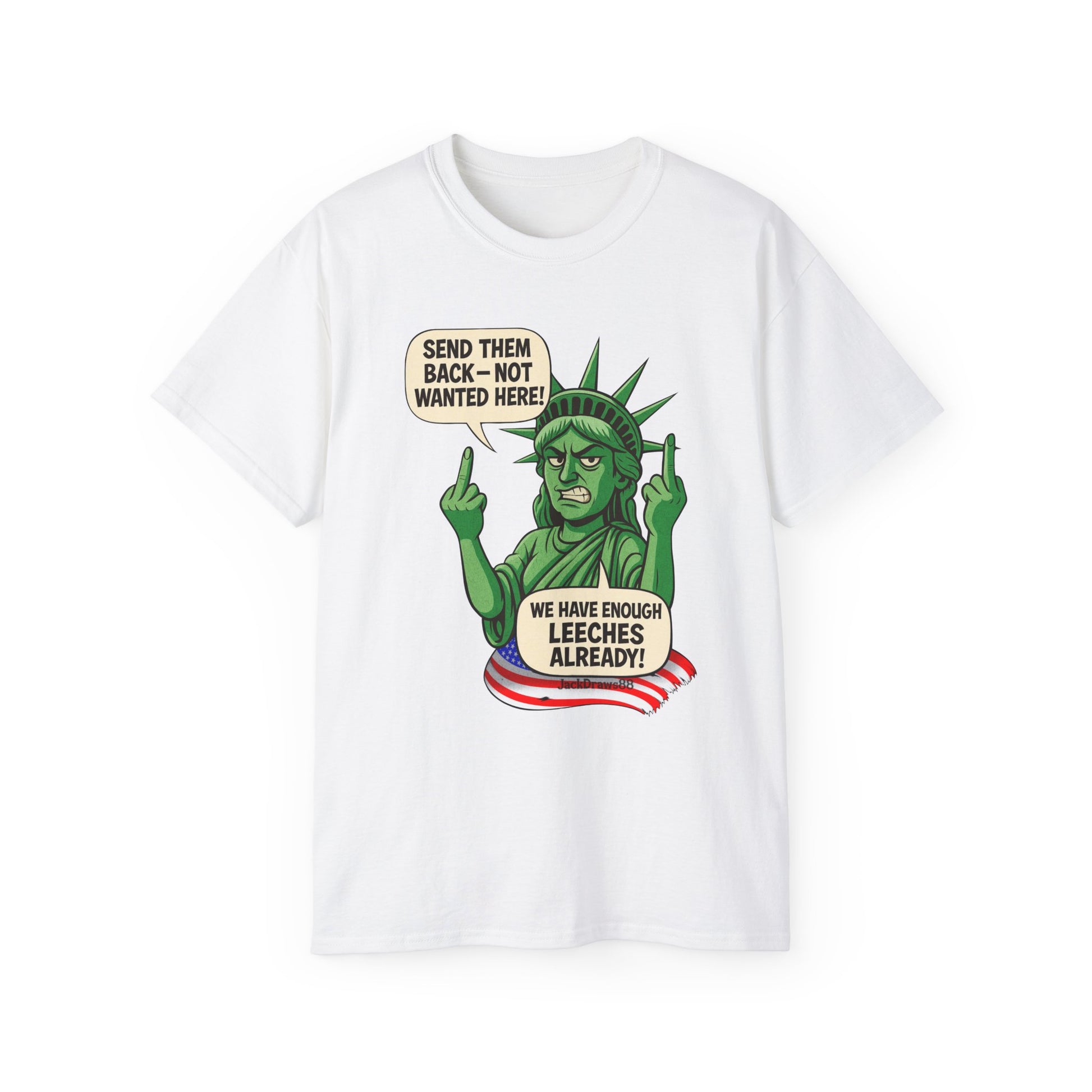Statement Graphic Tee, Political Humor Shirt, Casual Unisex Cotton Top, Gift for Activists, Funny T-Shirt
