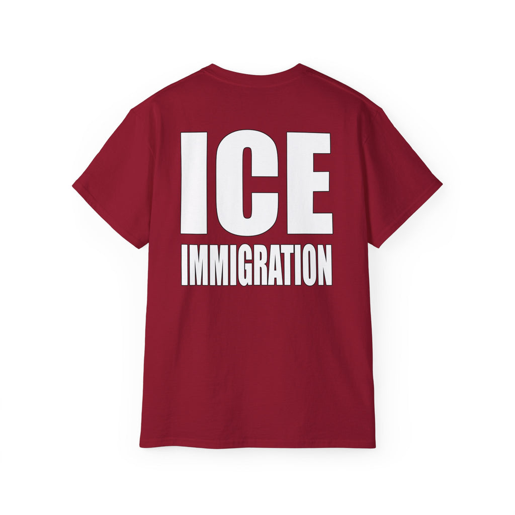 ICE Immigration, Unisex Ultra Cotton Tee