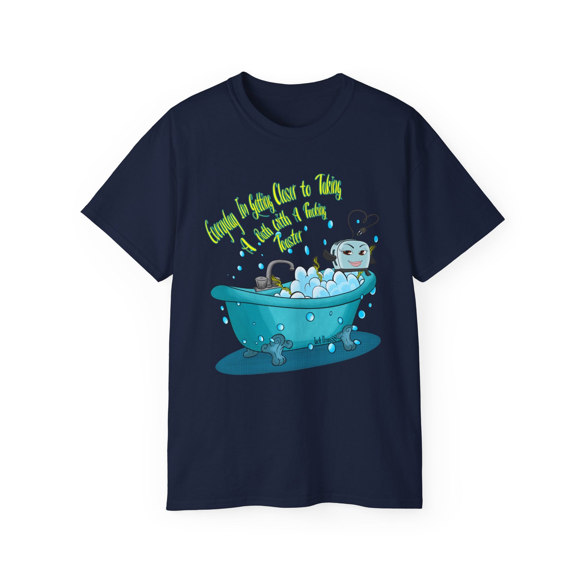 Relaxing Bathtub Tee - Perfect for Cozy Nights, Gift for Bath Lovers, Homewear, Feel Good Apparel, Fun Gift Idea