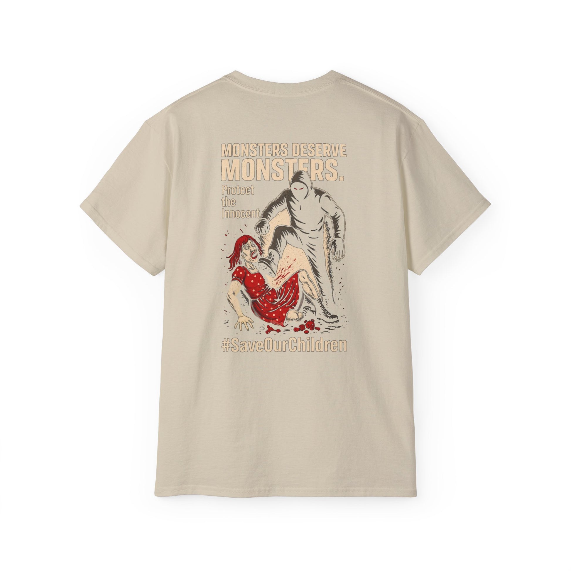 Pedo Hunting Now – Monsters Deserve Monsters, Unisex Tee