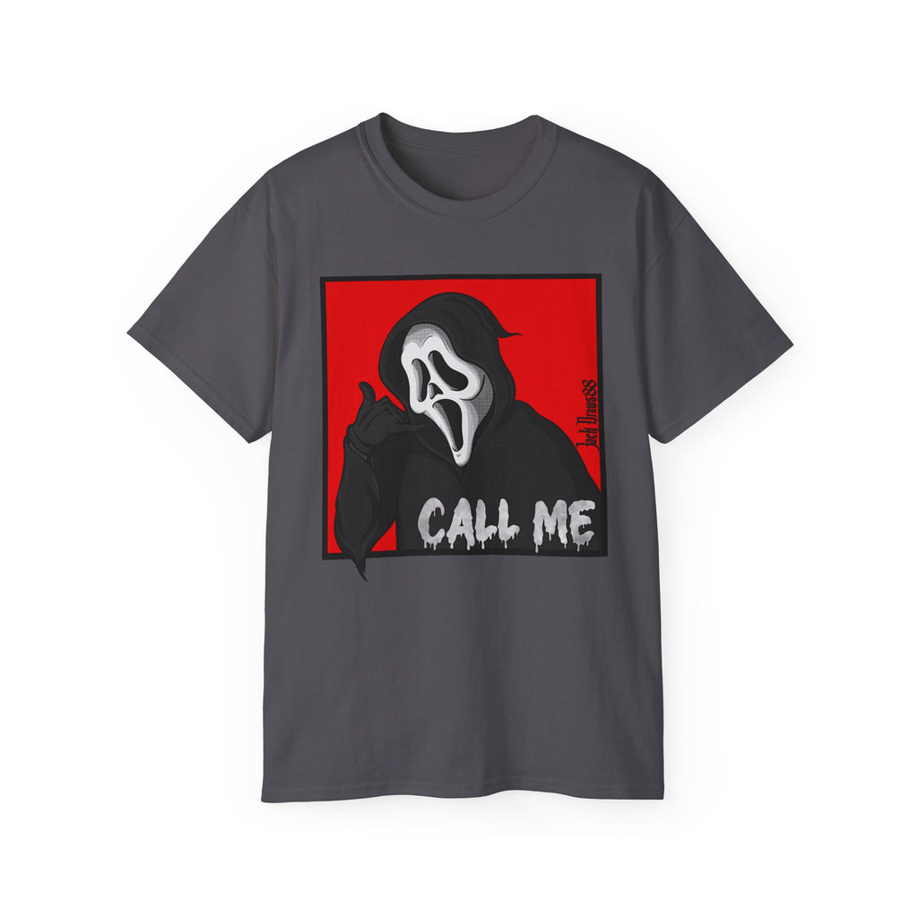 Call Me – Ghostface Parody Unisex Tee