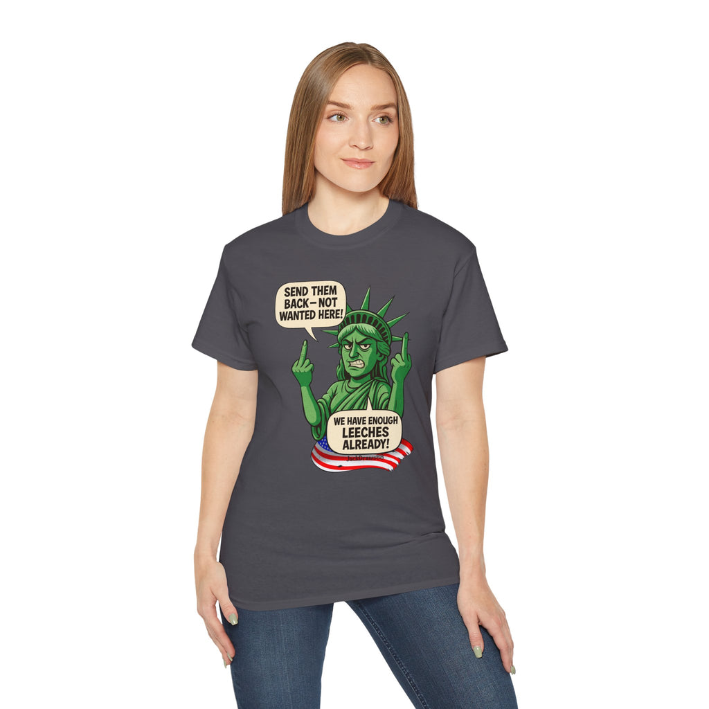 Statement Graphic Tee, Political Humor Shirt, Casual Unisex Cotton Top, Gift for Activists, Funny T-Shirt