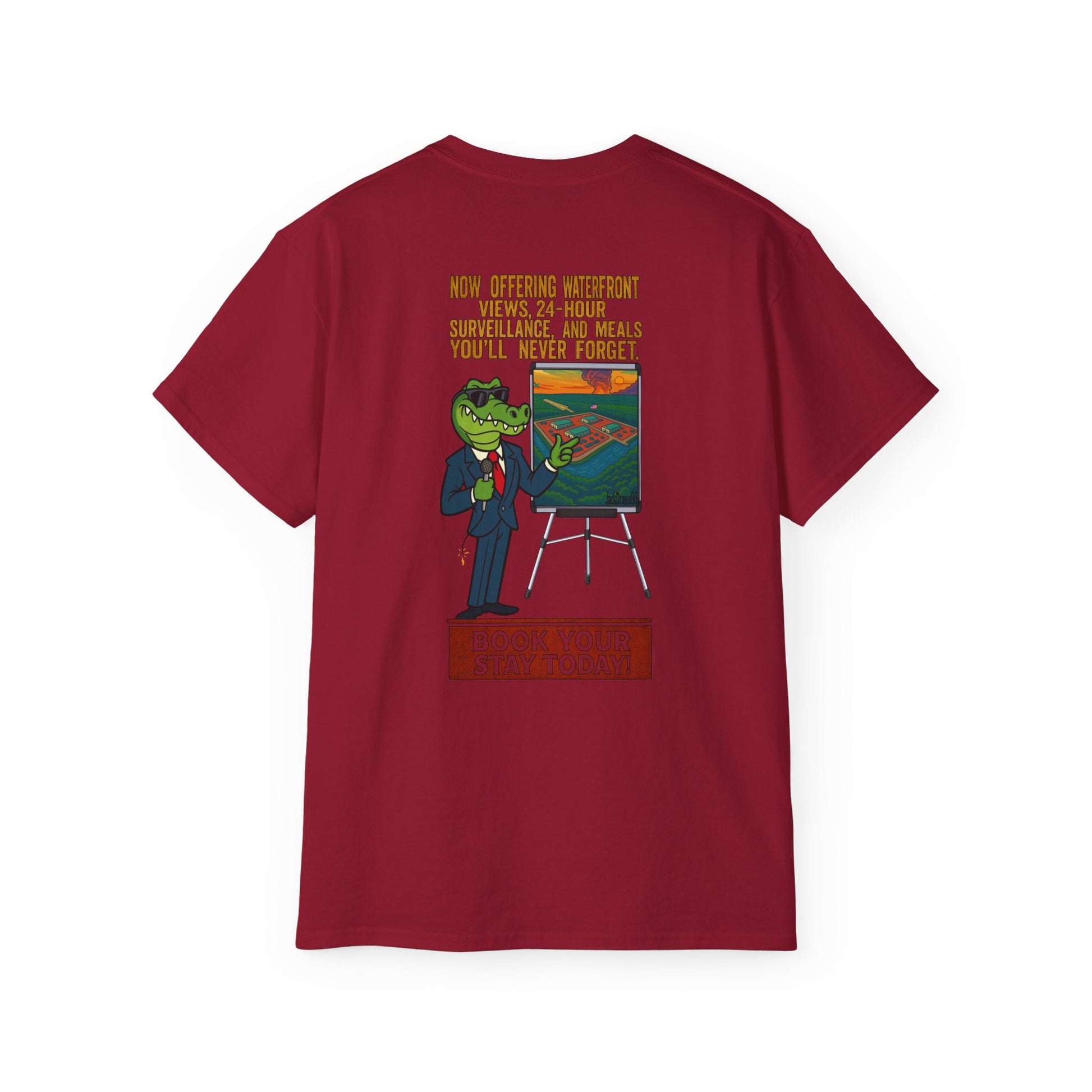 Survival Realty – Free Housing, No Freedom, Unisex Ultra Cotton Tee