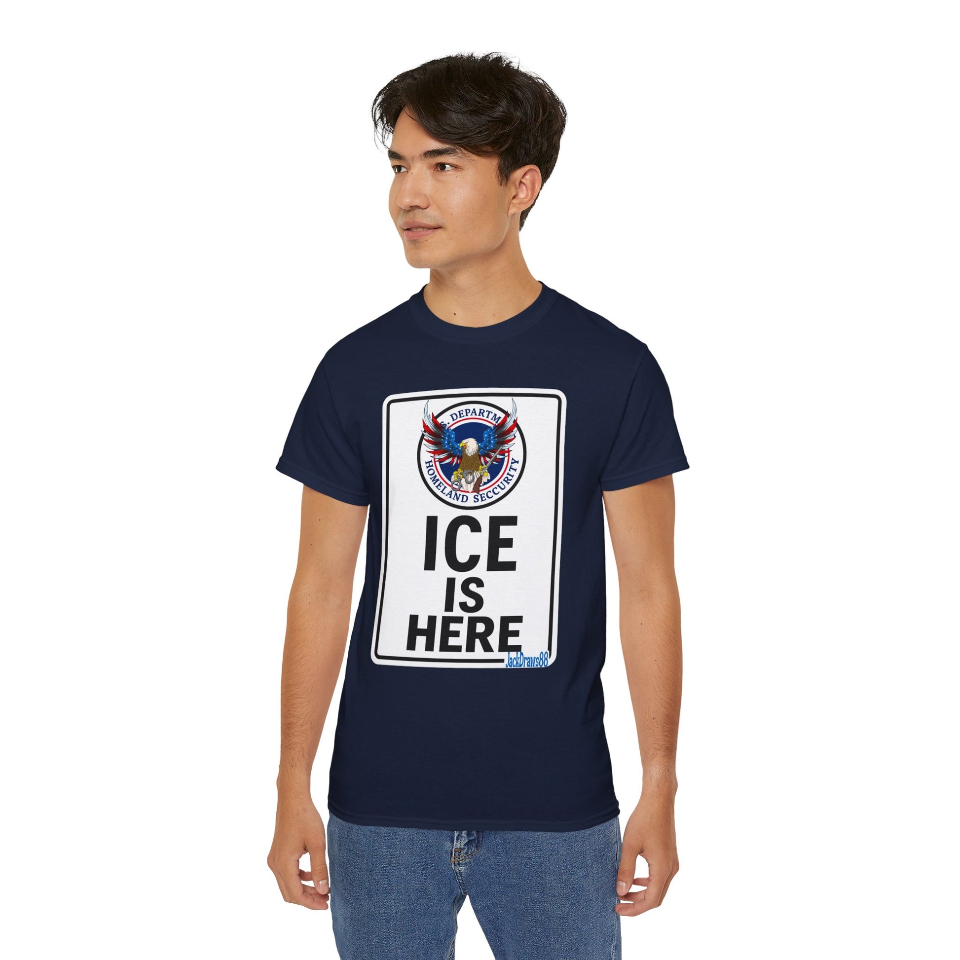 Operation ICE Presence, Unisex Cotton Tee