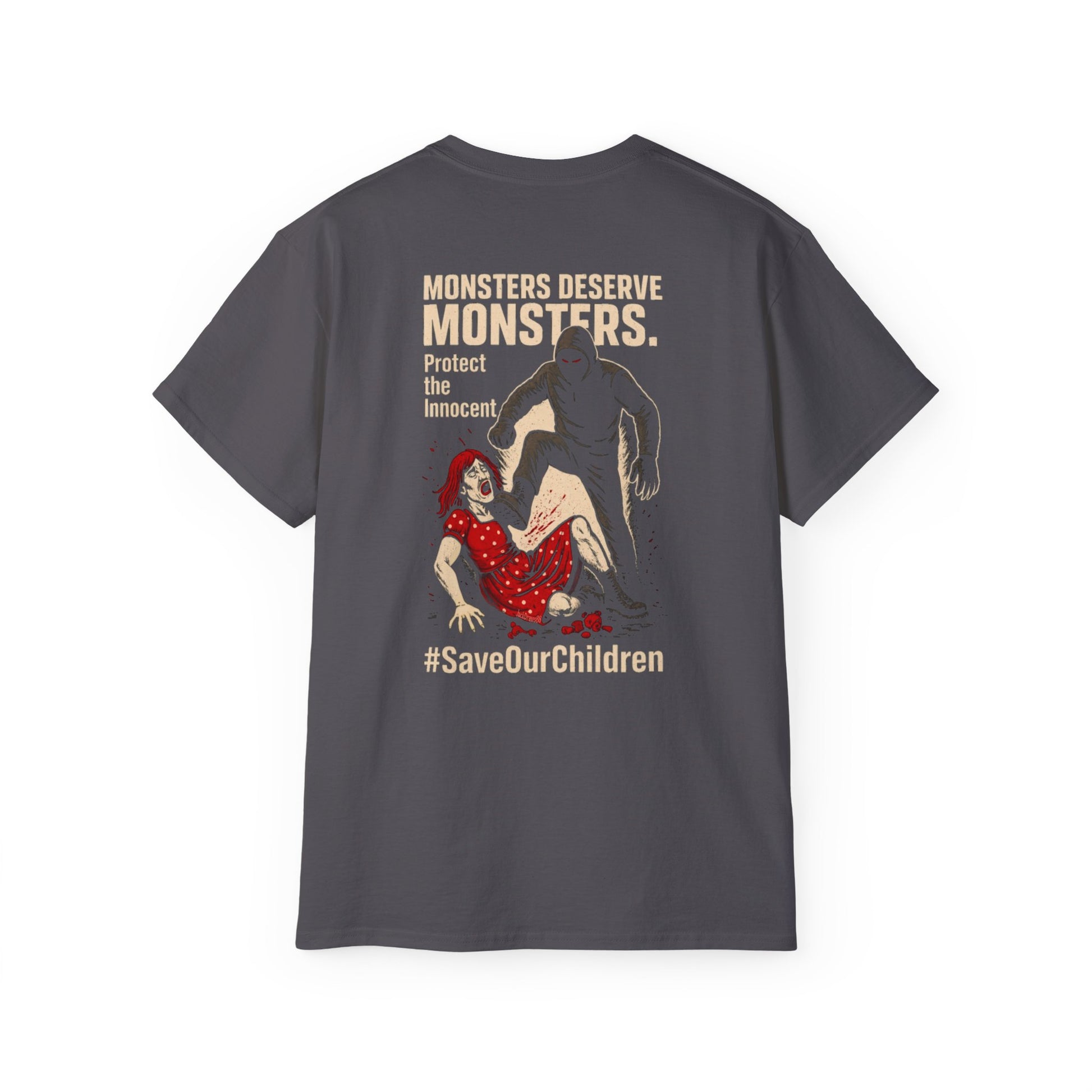 Pedo Hunting Now – Monsters Deserve Monsters, Unisex Tee