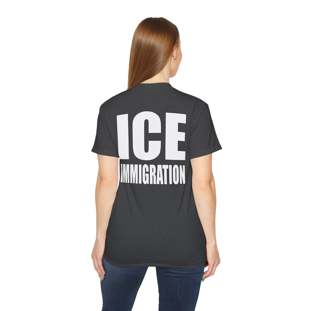 ICE Immigration, Unisex Ultra Cotton Tee