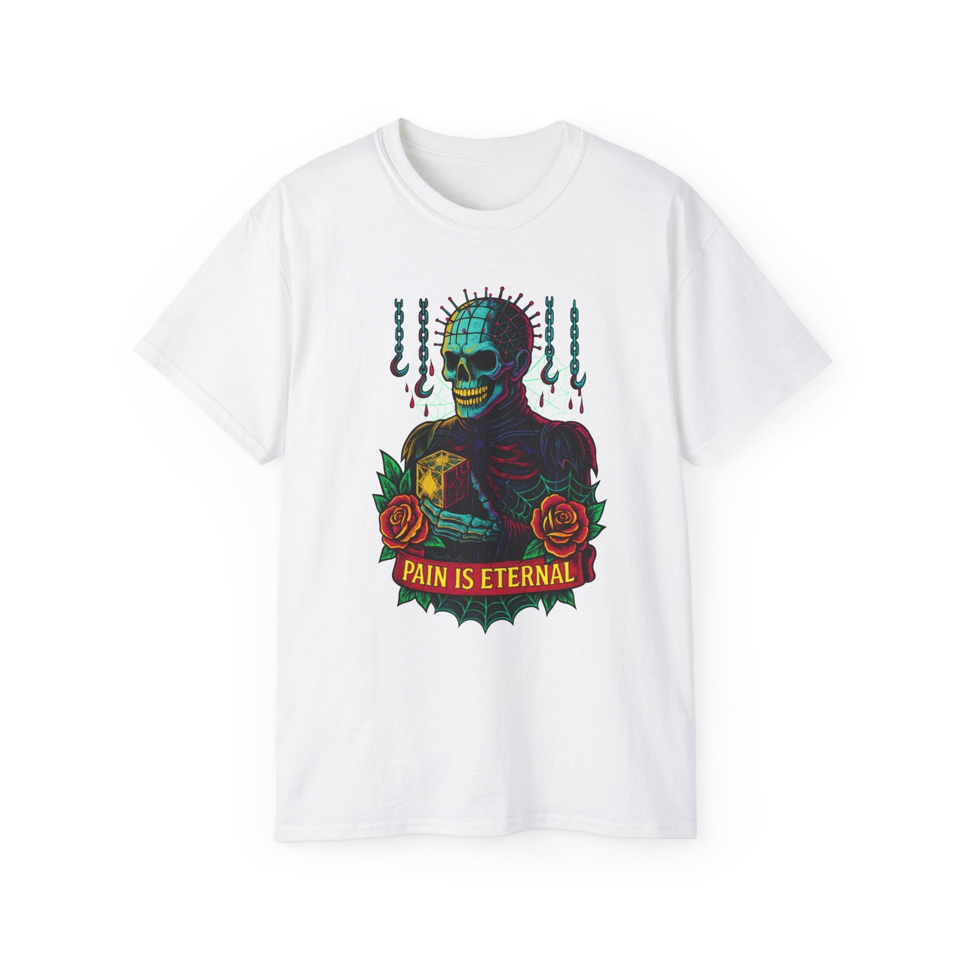 Pain Is Eternal – Hellraiser Horror Parody Art 🔗🩸