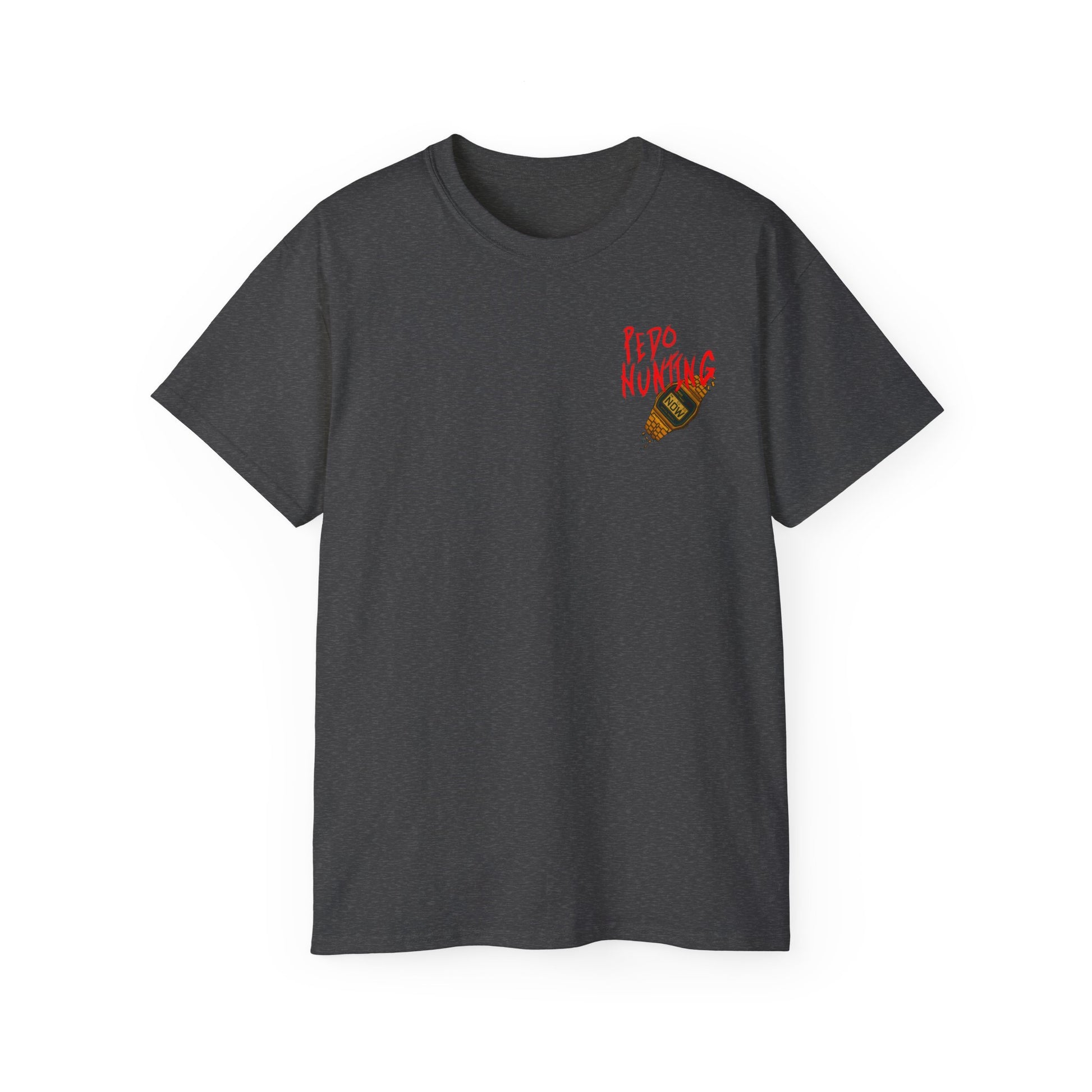 Pedo Hunter – Stomp Out Evil, Unisex Graphic Tee