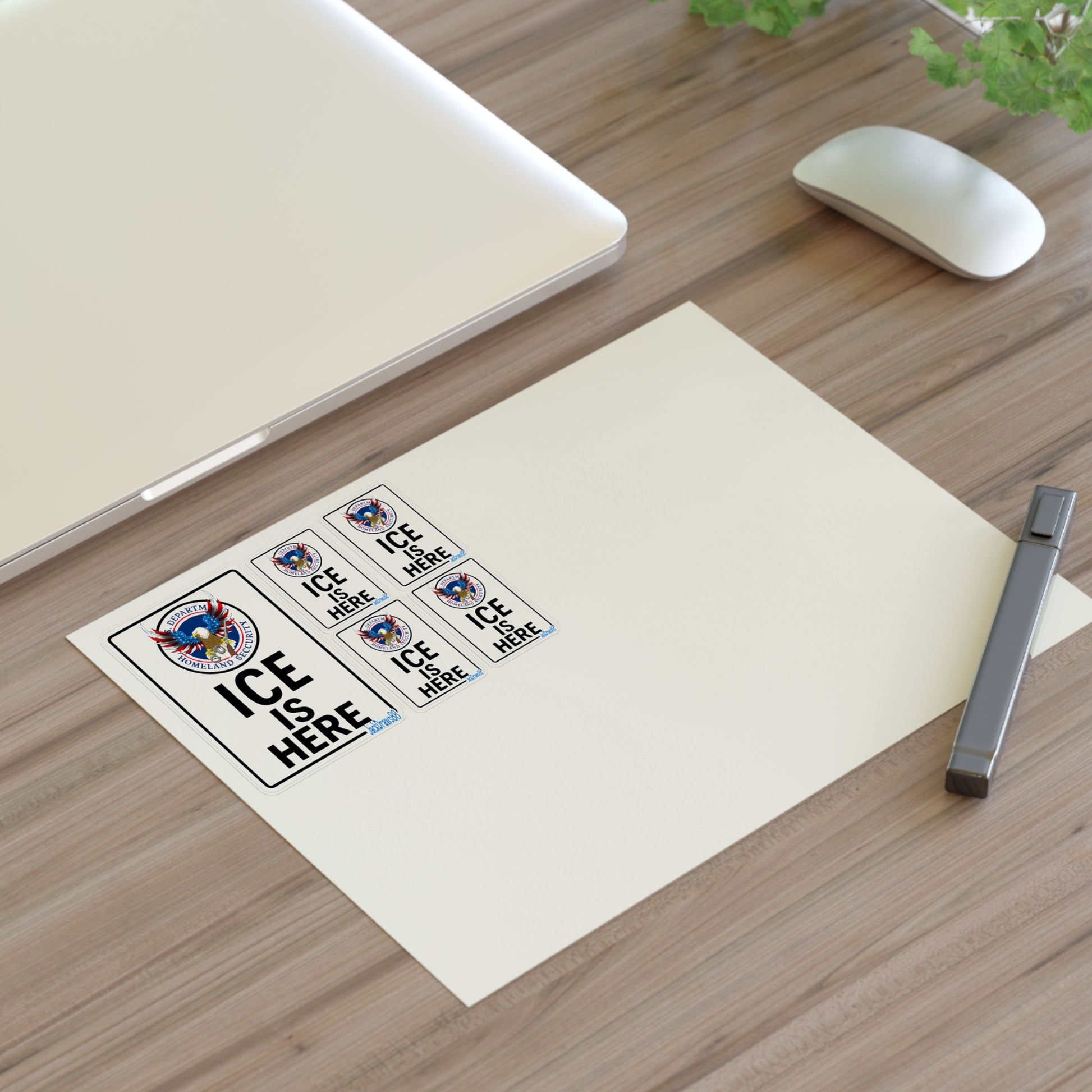 Operation ICE Presence Sticker Sheets for Chaos