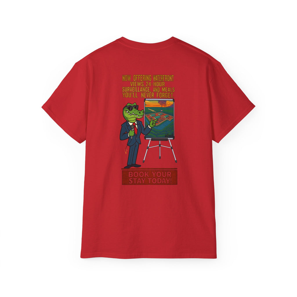 Survival Realty – Free Housing, No Freedom, Unisex Ultra Cotton Tee
