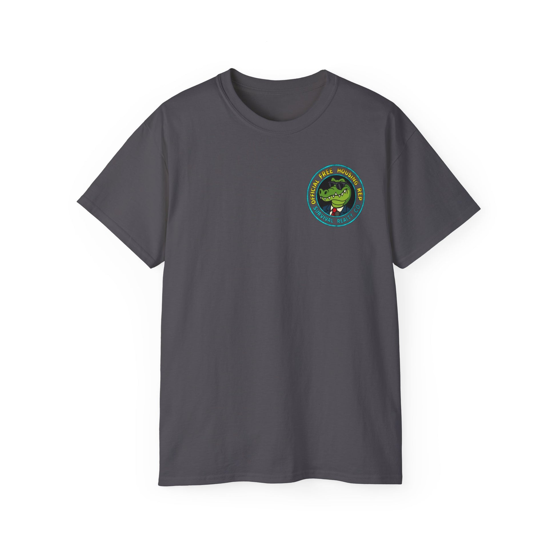 Survival Realty – Free Housing, No Freedom, Unisex Ultra Cotton Tee