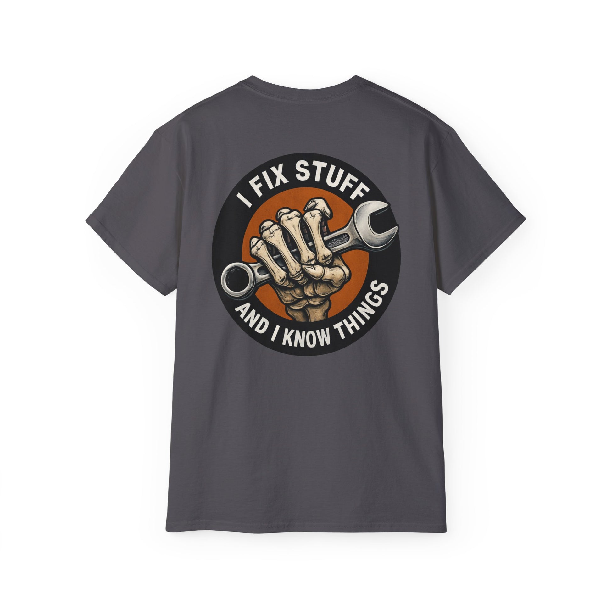 Boomer Wrench Master – I Fix Stuff & Know Things Unisex Tee