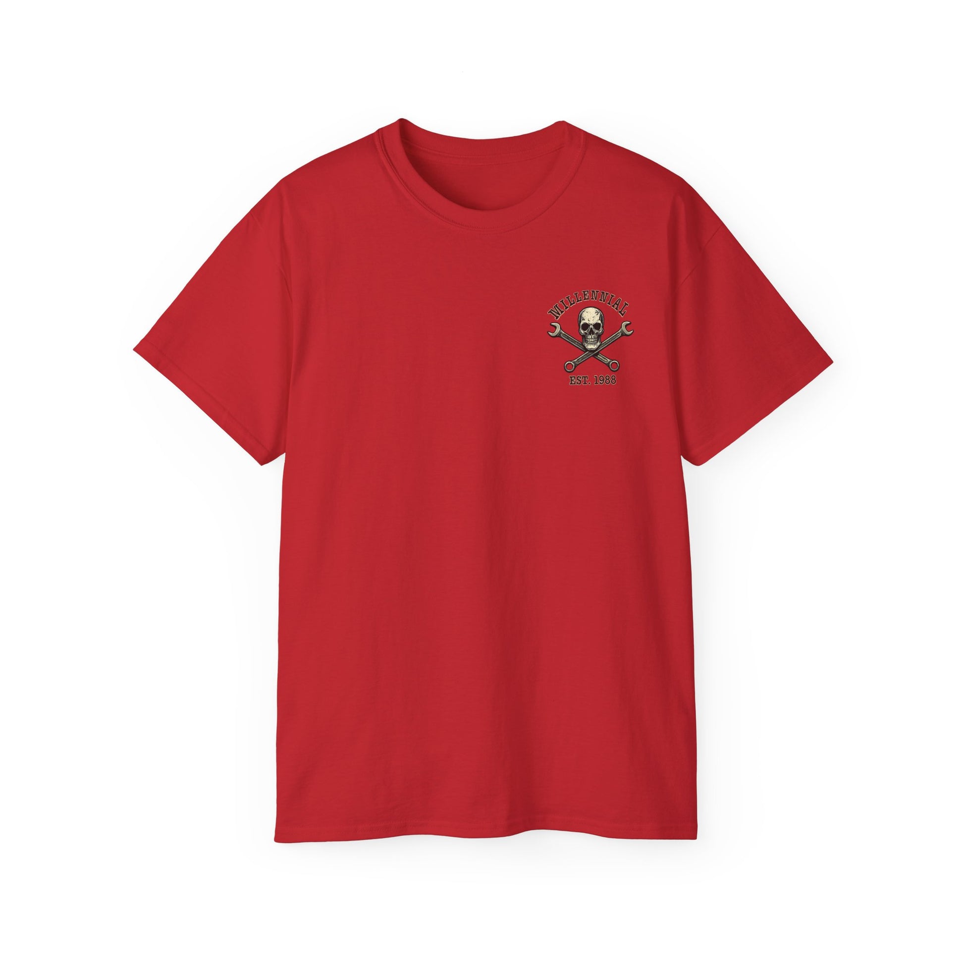 Millennial Mechanic – I Fix Stuff & Know Things Unisex Cotton Shirt