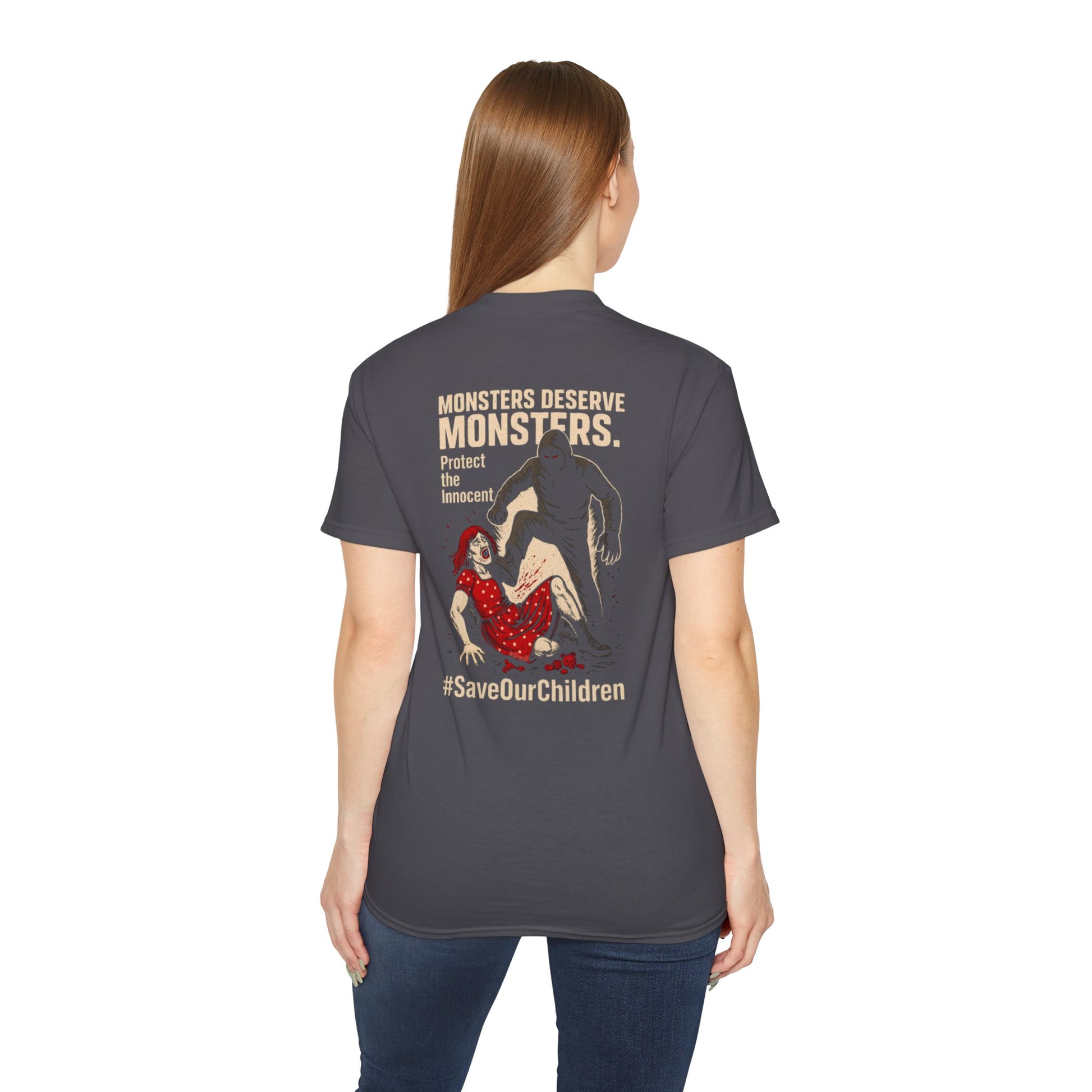 Pedo Hunting Now – Monsters Deserve Monsters, Unisex Tee