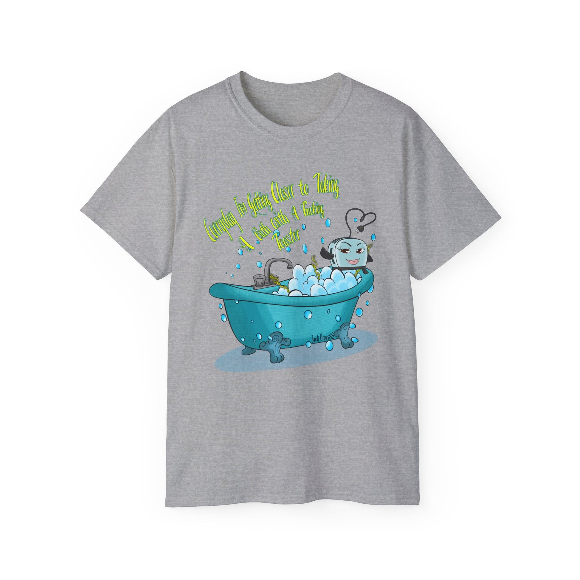 Relaxing Bathtub Tee - Perfect for Cozy Nights, Gift for Bath Lovers, Homewear, Feel Good Apparel, Fun Gift Idea