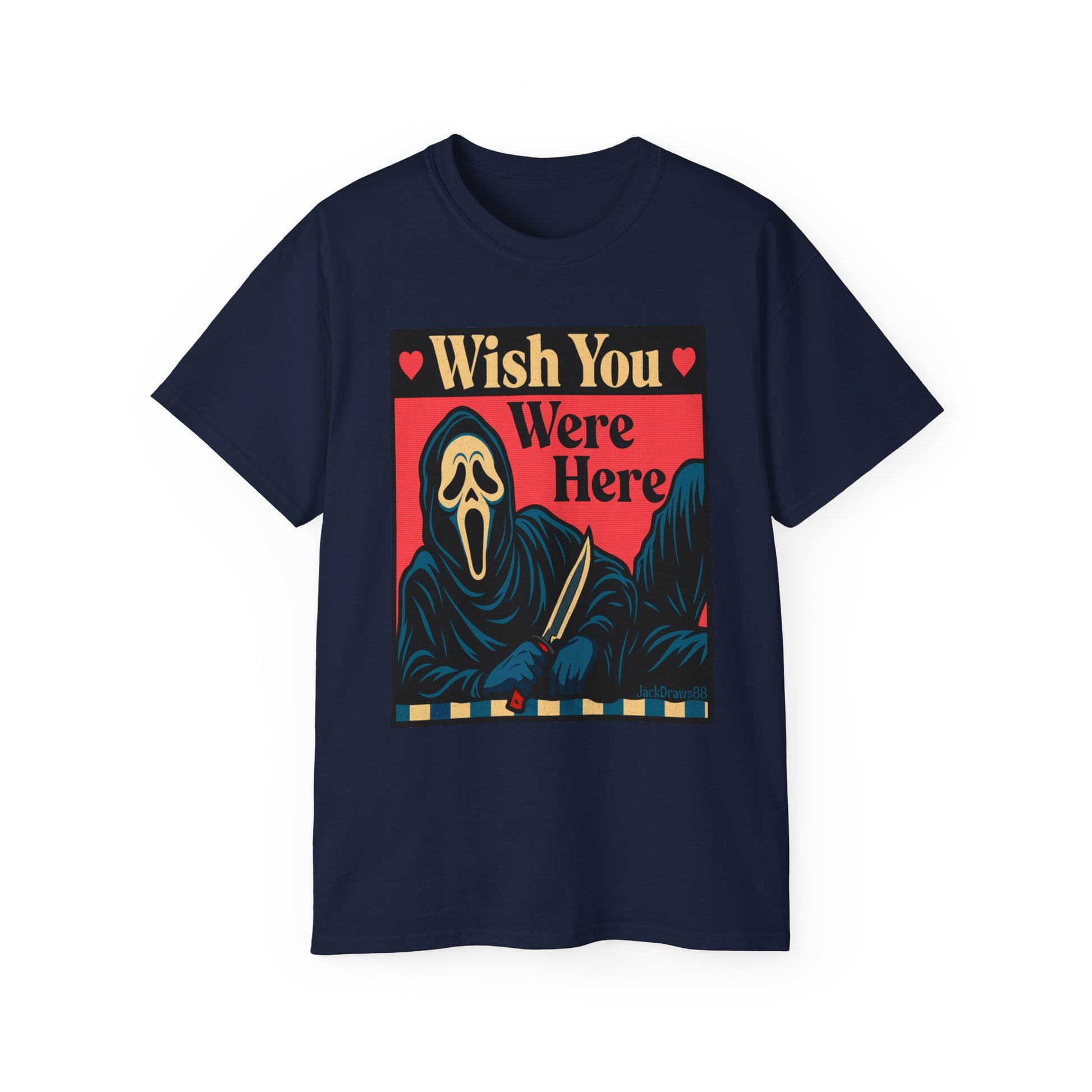 Wish You Were Here Horror Tee