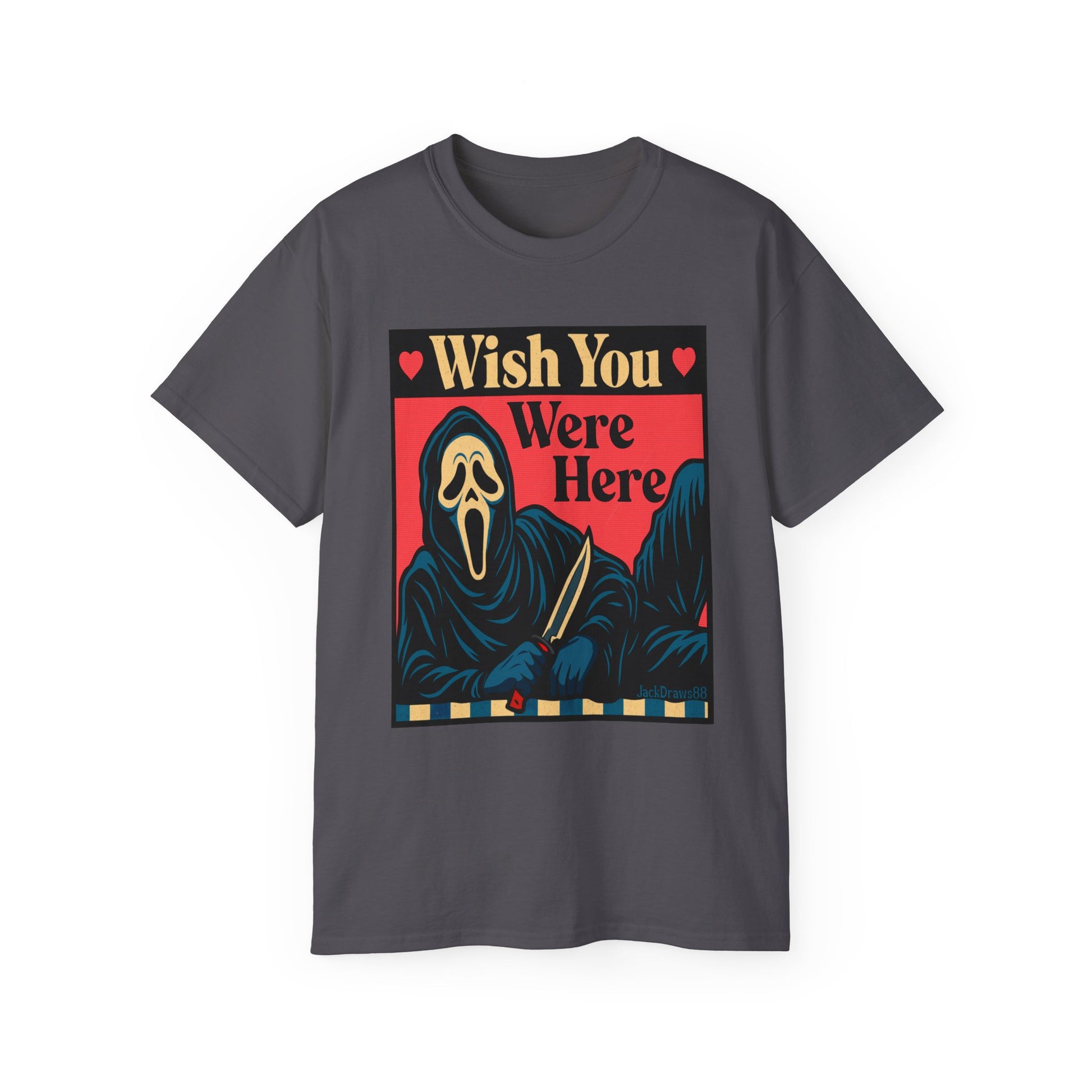 Wish You Were Here Horror Tee