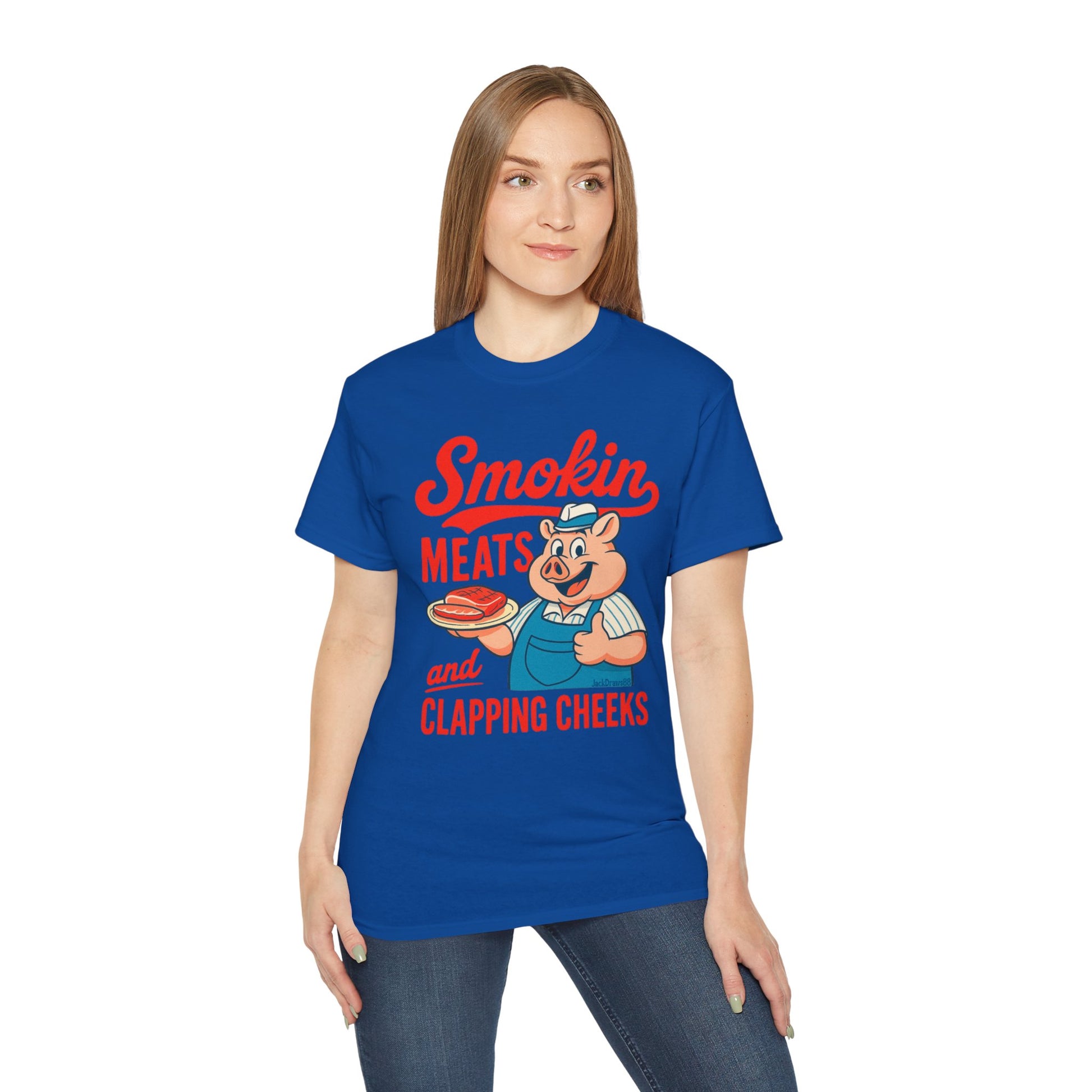 Smokin' Meats & Clapping Cheeks Tee,