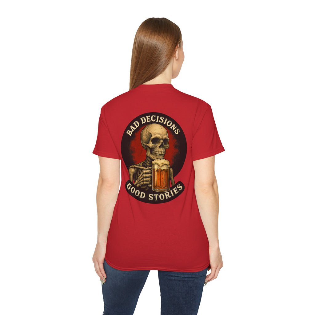 Bad Decisions Make Good Stories – Reaper Trike, Unisex Tee