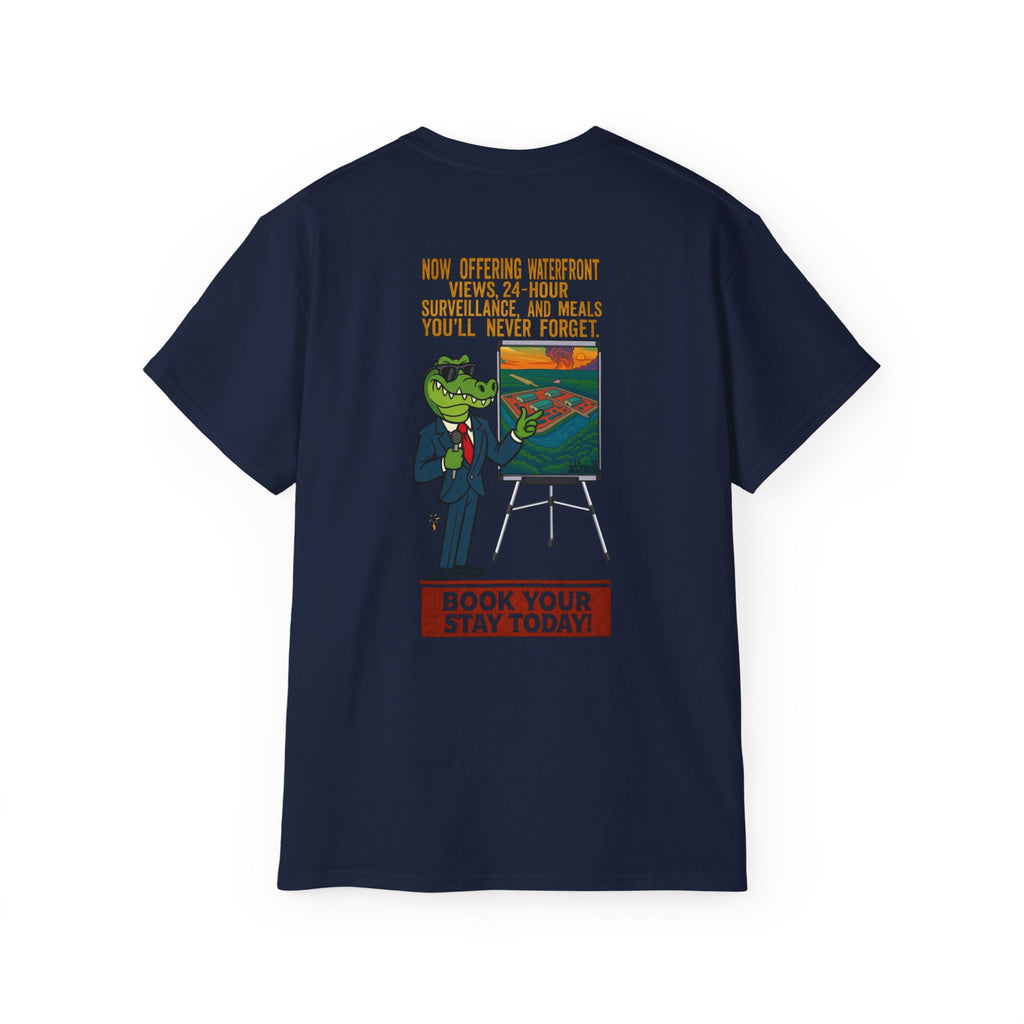 Survival Realty – Free Housing, No Freedom, Unisex Ultra Cotton Tee