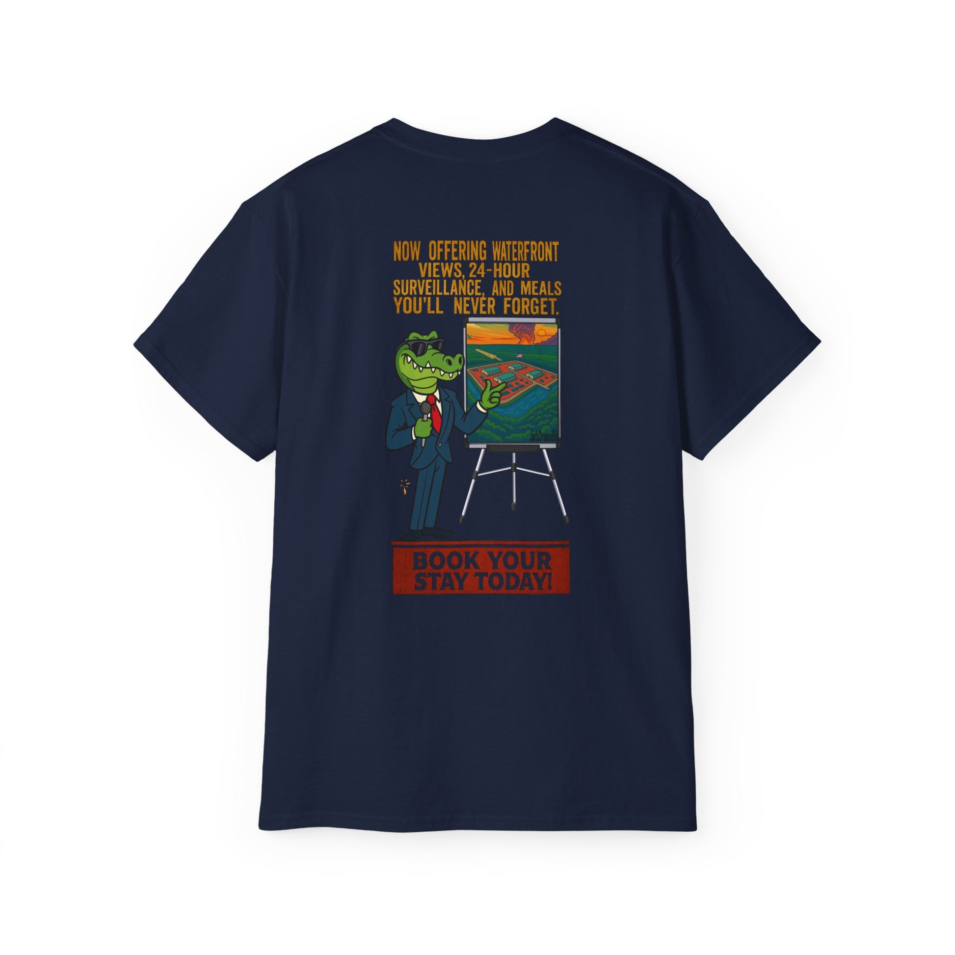 Survival Realty – Free Housing, No Freedom, Unisex Ultra Cotton Tee