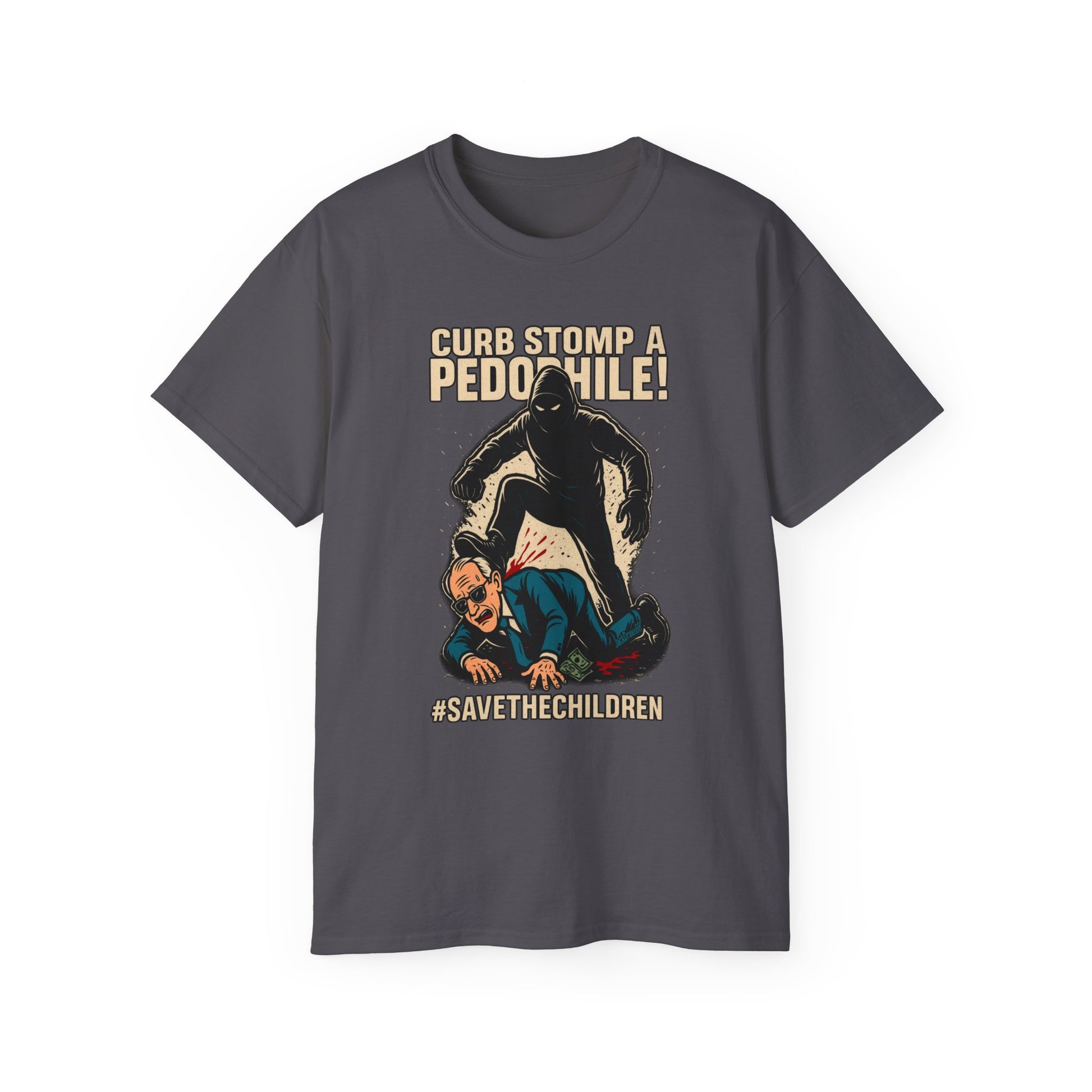 P.H. Hunter – Stomp Out Evil, Unisex Cotton Tee