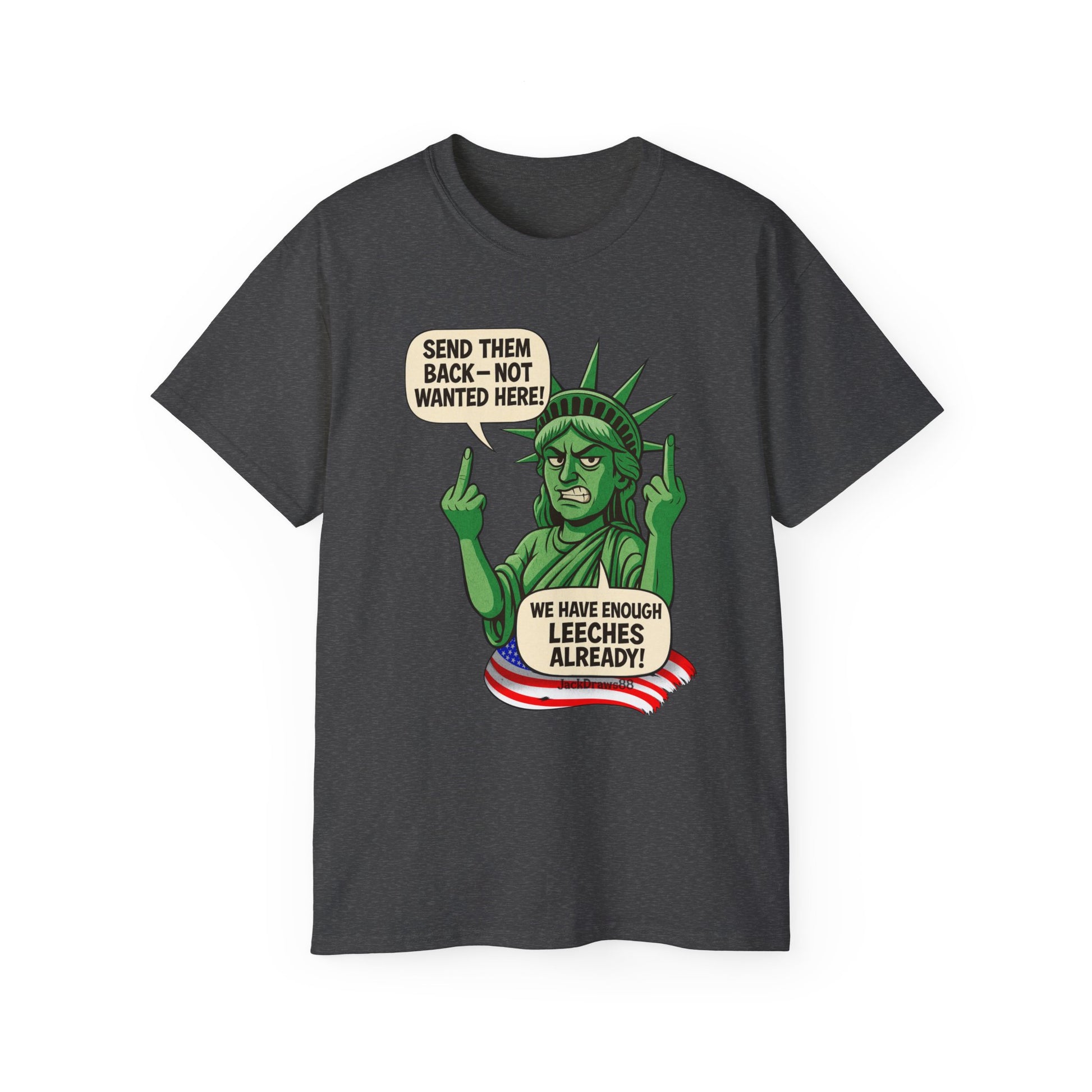 Statement Graphic Tee, Political Humor Shirt, Casual Unisex Cotton Top, Gift for Activists, Funny T-Shirt