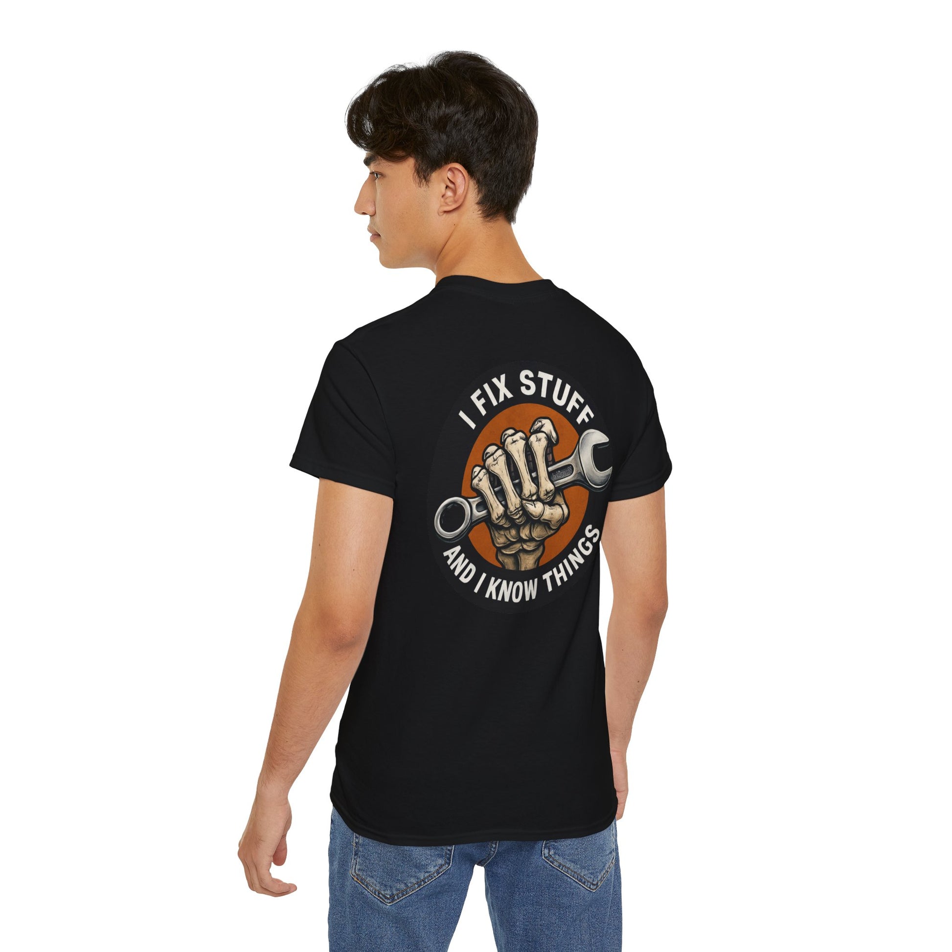 Boomer Wrench Master – I Fix Stuff & Know Things Unisex Tee
