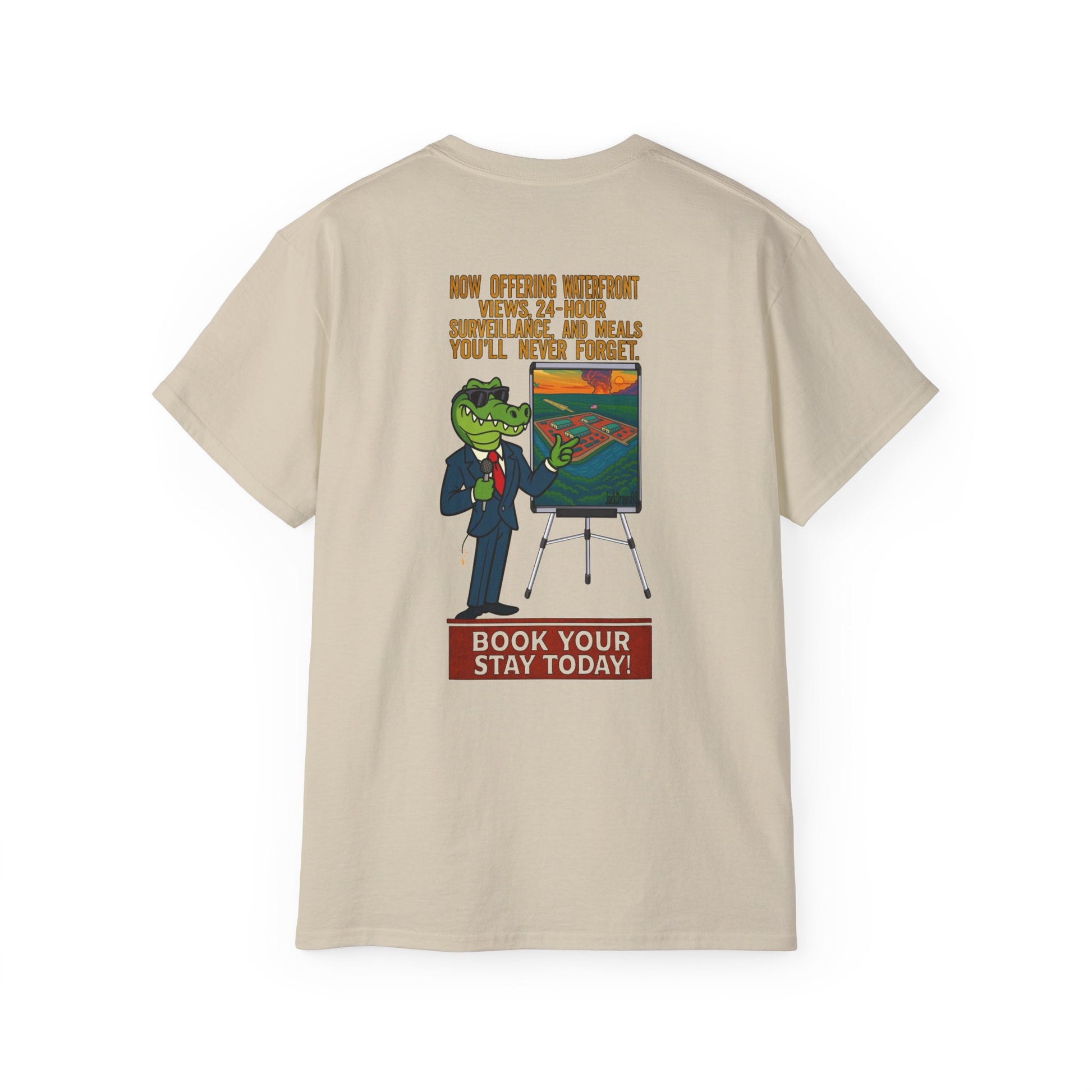 Survival Realty – Free Housing, No Freedom, Unisex Ultra Cotton Tee