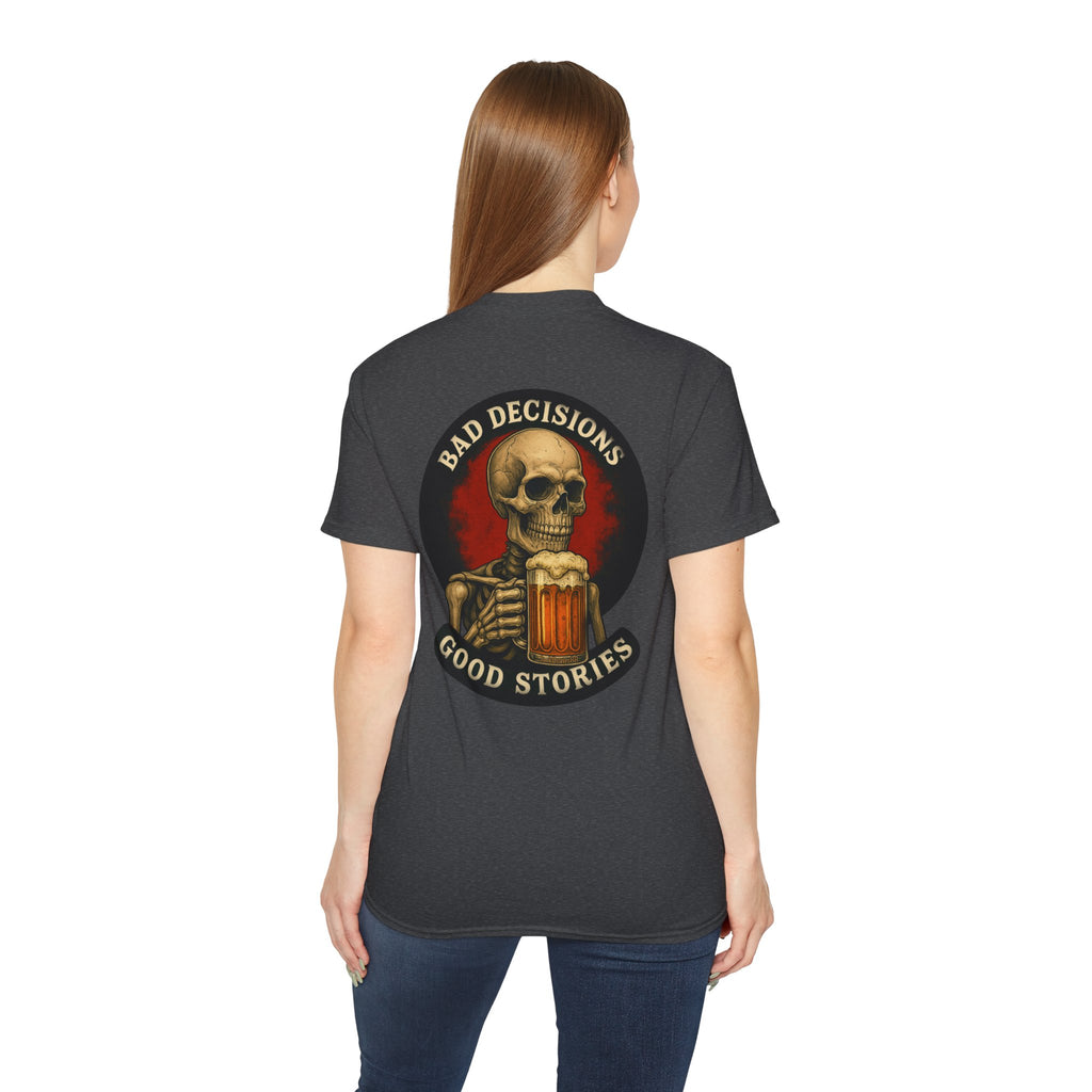 Bad Decisions Make Good Stories – Reaper Trike, Unisex Tee