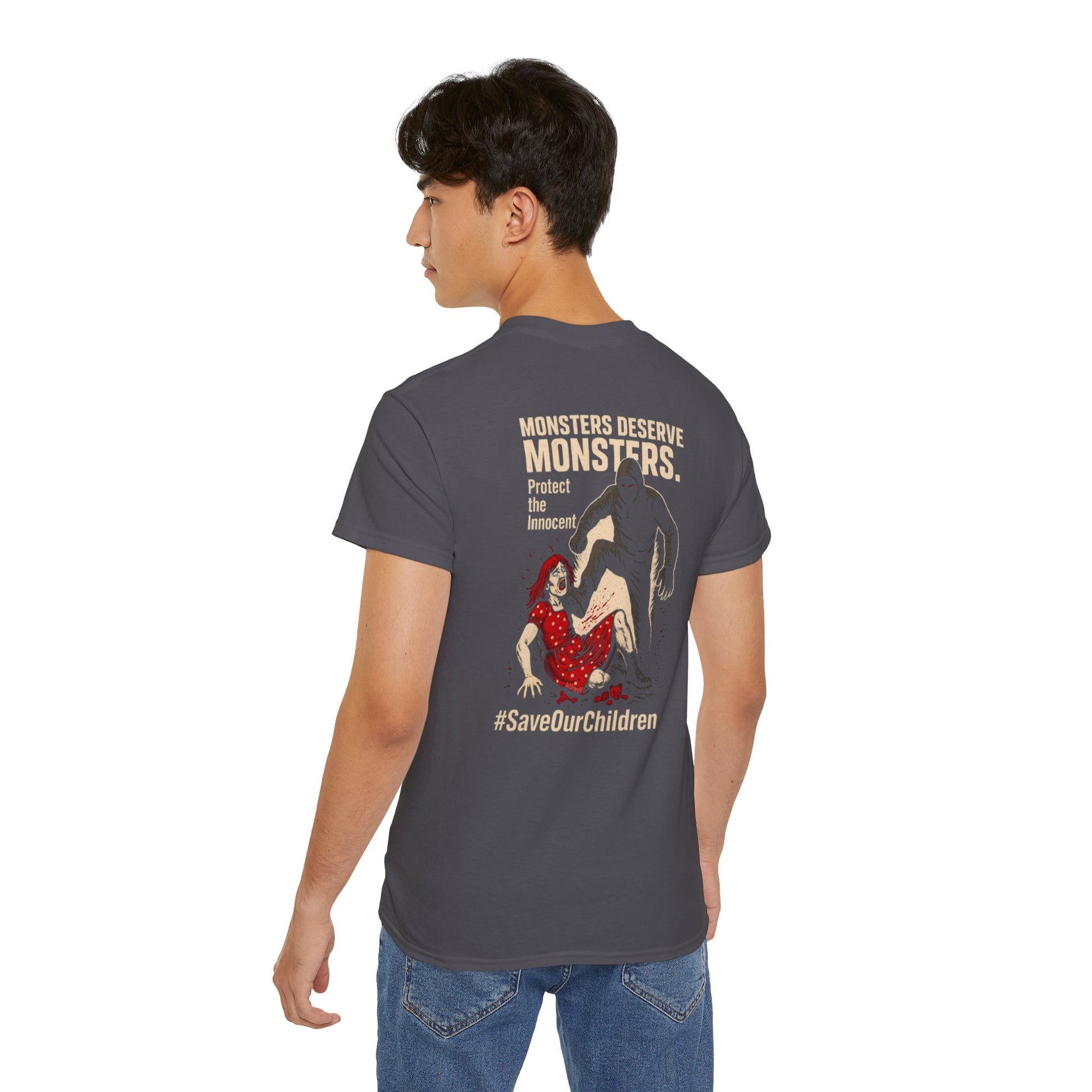 Pedo Hunting Now – Monsters Deserve Monsters, Unisex Tee