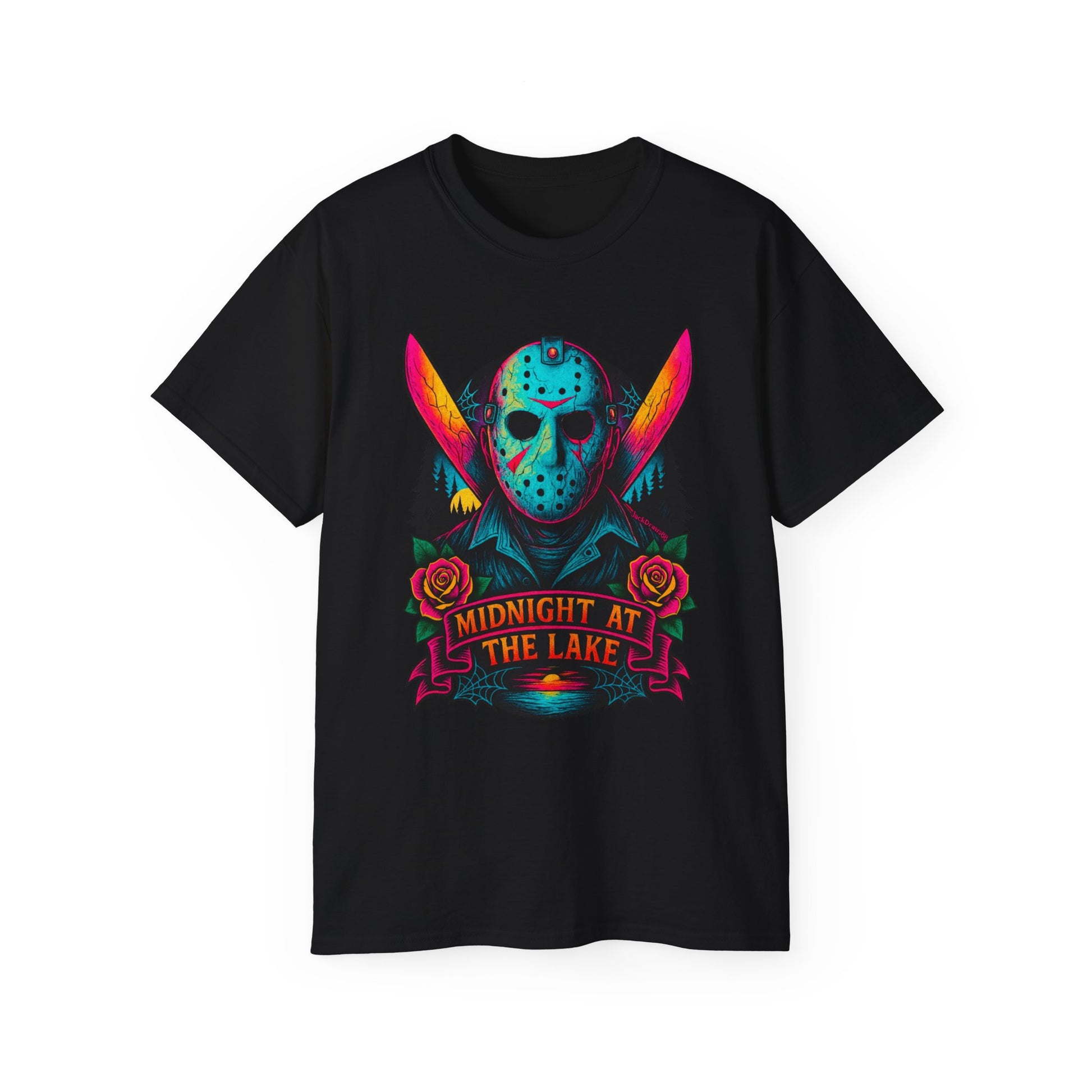 Midnight at the Lake – Slasher Horror Parody Art 🎭🩸