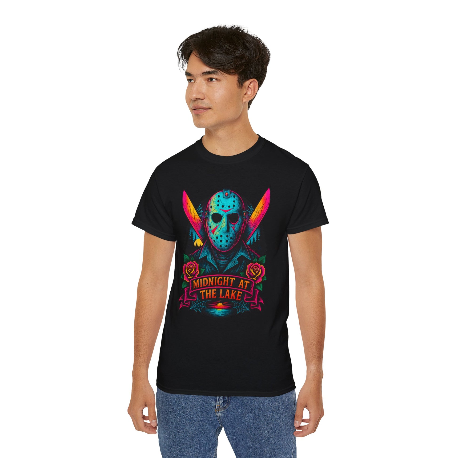 Midnight at the Lake – Slasher Horror Parody Art 🎭🩸