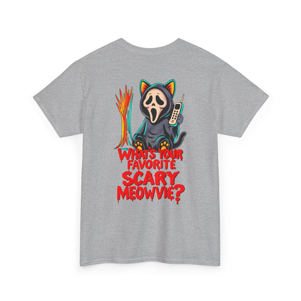 What’s Your Favorite Scary Meowie? – Cute Horror Cat T-Shirt