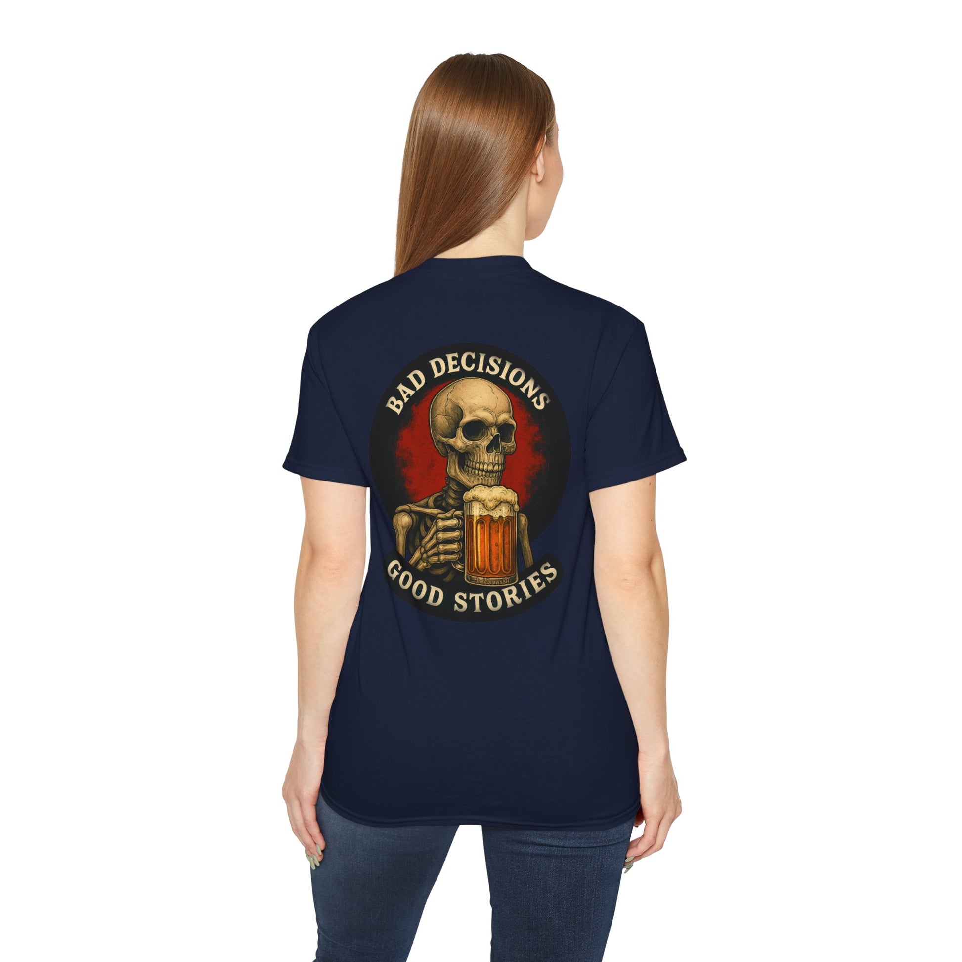 Bad Decisions Make Good Stories – Reaper Trike, Unisex Tee