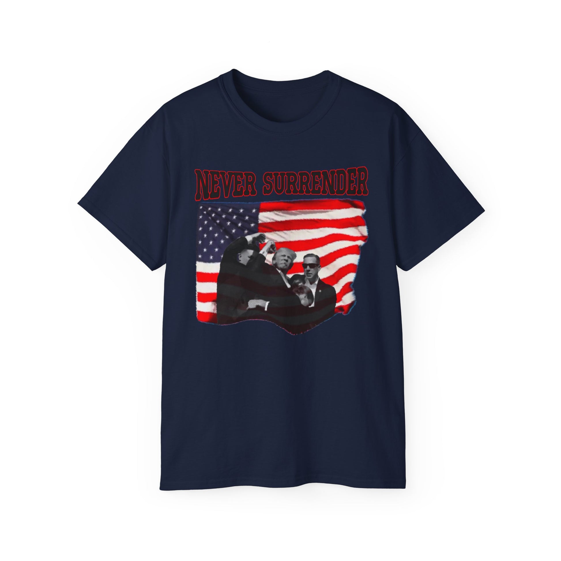 Never Surrender Ultra Cotton Tee - Unisex