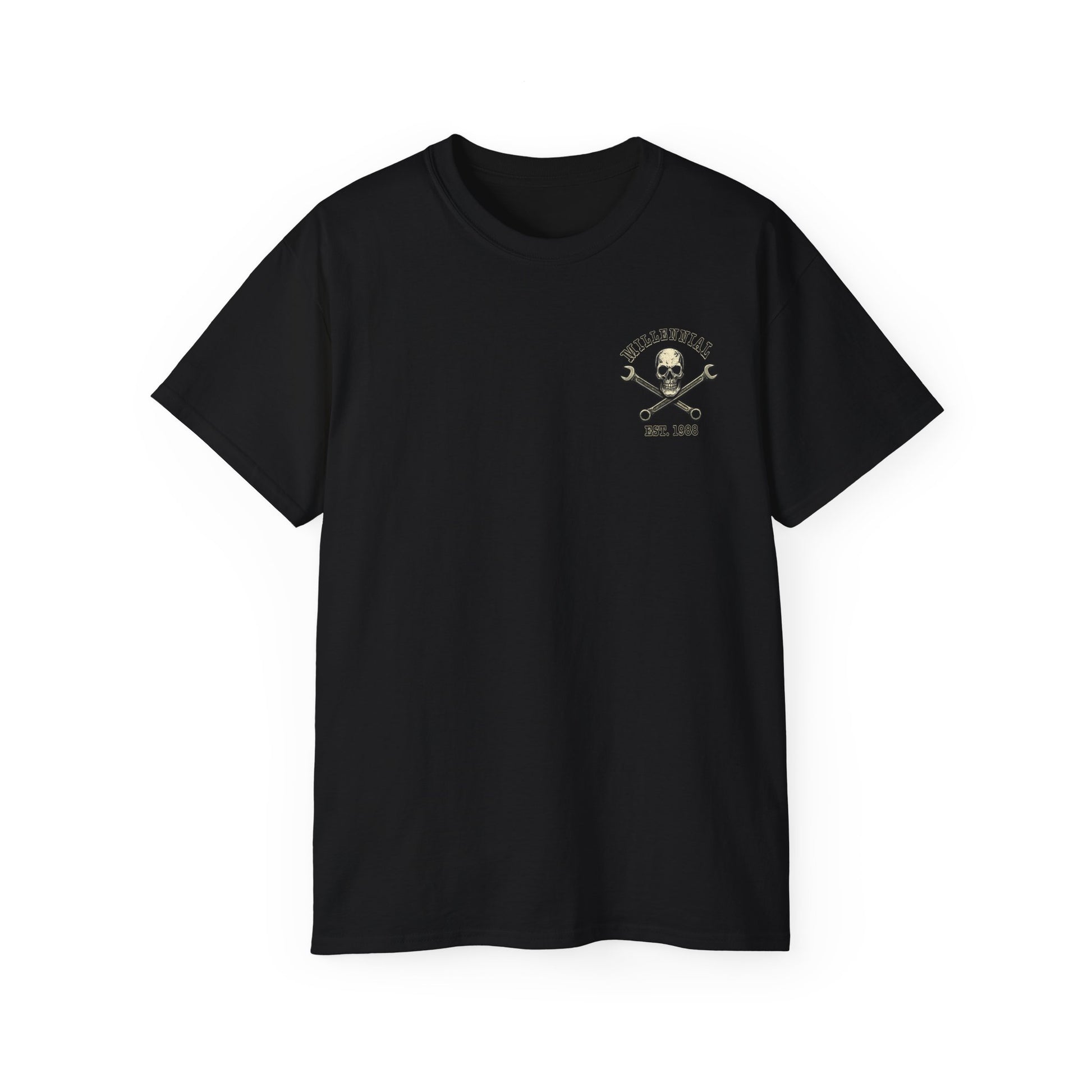 Millennial Mechanic – I Fix Stuff & Know Things Unisex Cotton Shirt