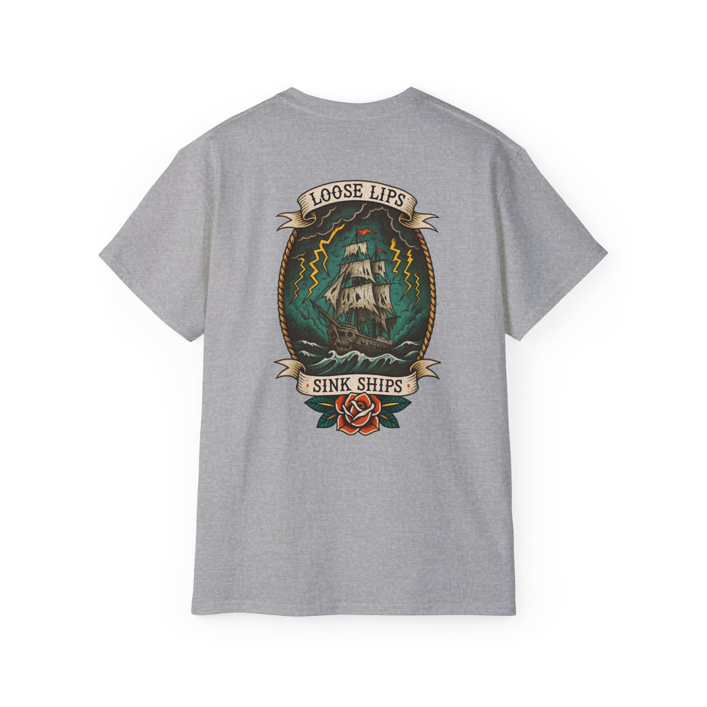 Skull and Ship Tee