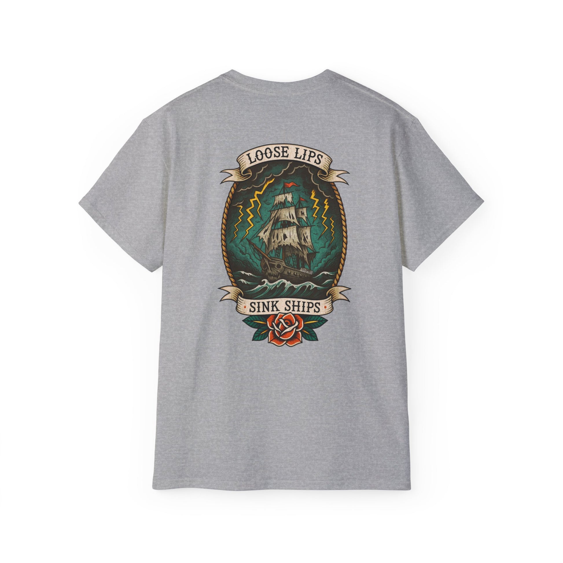 Skull and Ship Tee