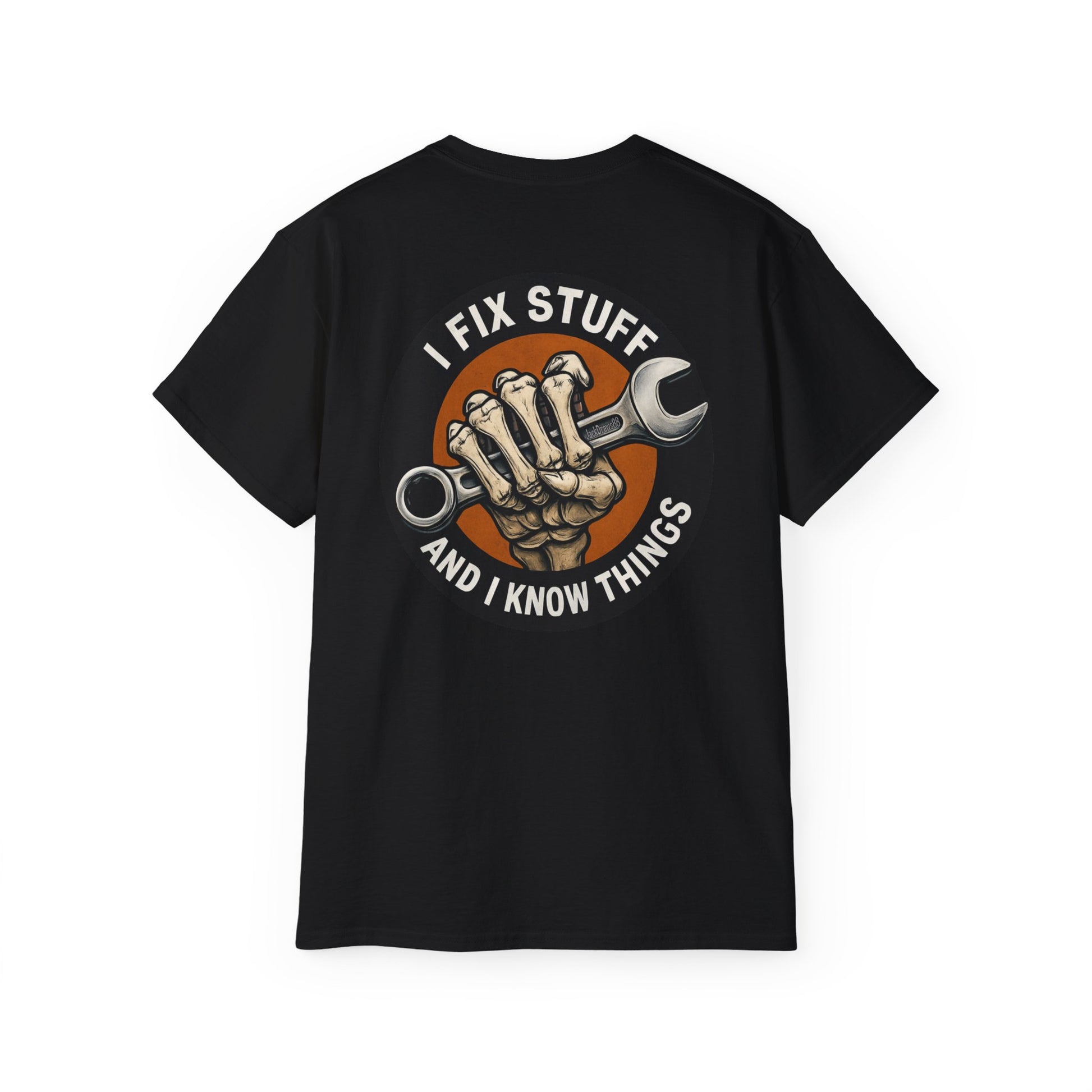 Millennial Mechanic – I Fix Stuff & Know Things Unisex Cotton Shirt