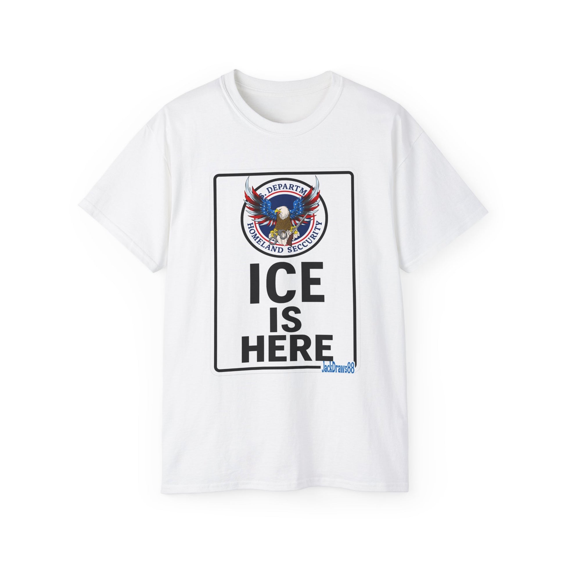 Operation ICE Presence, Unisex Cotton Tee