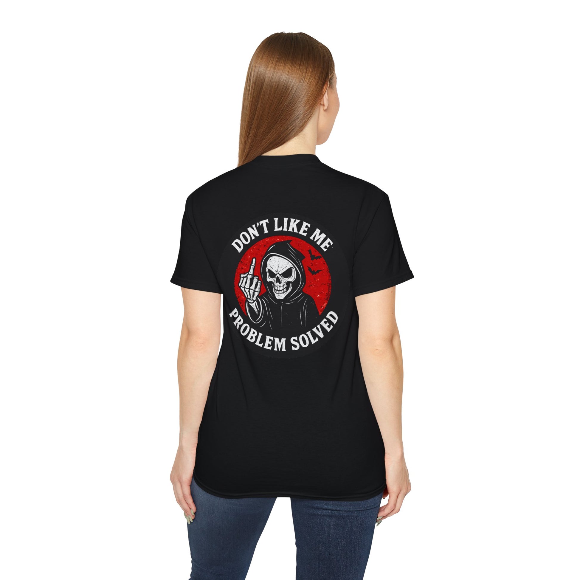 Reaper Attitude – Don’t Like Me, Problem Solved, Unisex Tee