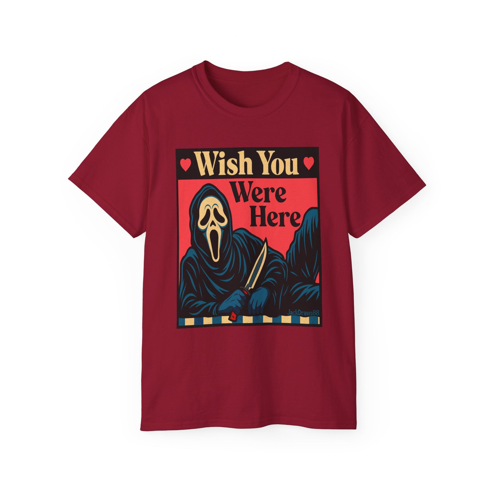 Wish You Were Here Horror Tee