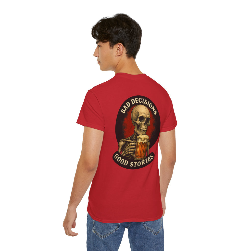 Bad Decisions Make Good Stories – Reaper Trike, Unisex Tee